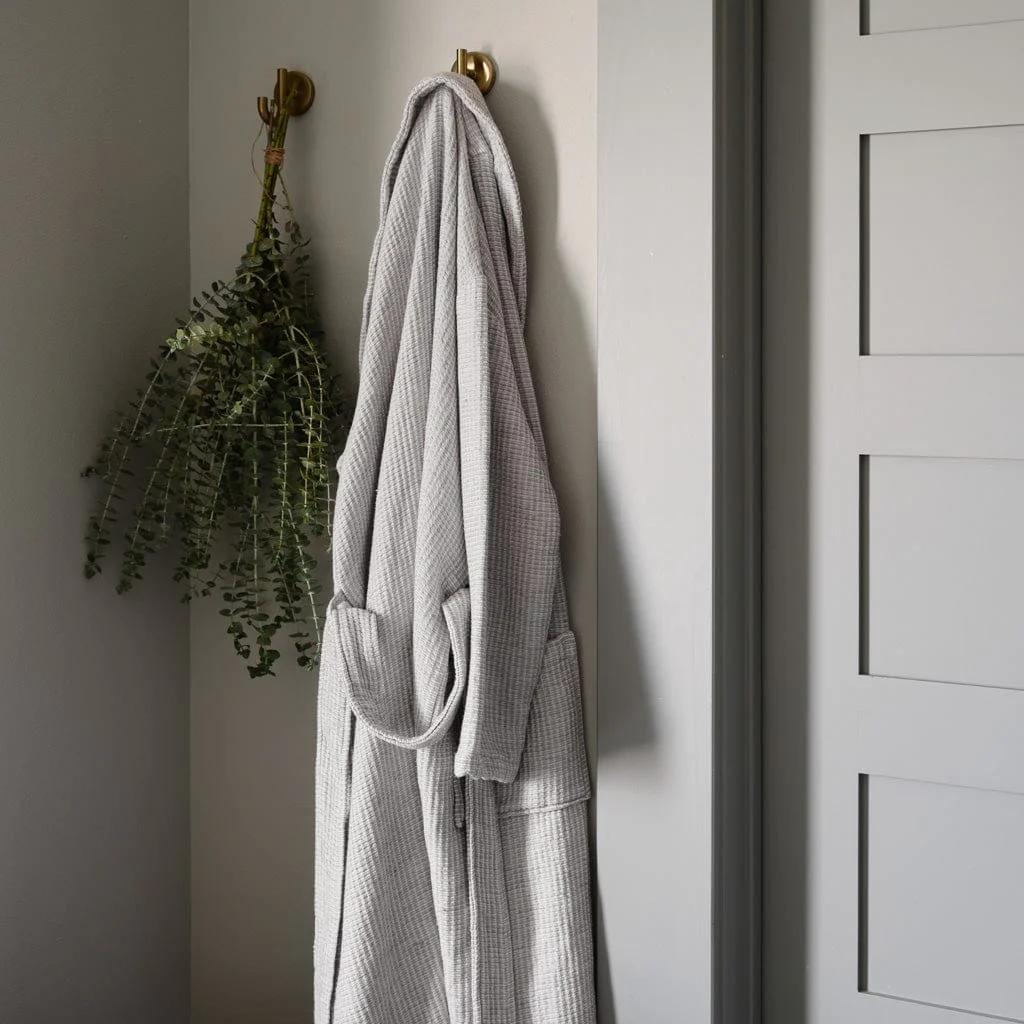 Aegean Cotton Bath Robe - Image 11