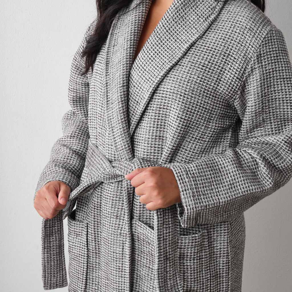 Aegean Cotton Bath Robe - Image 4