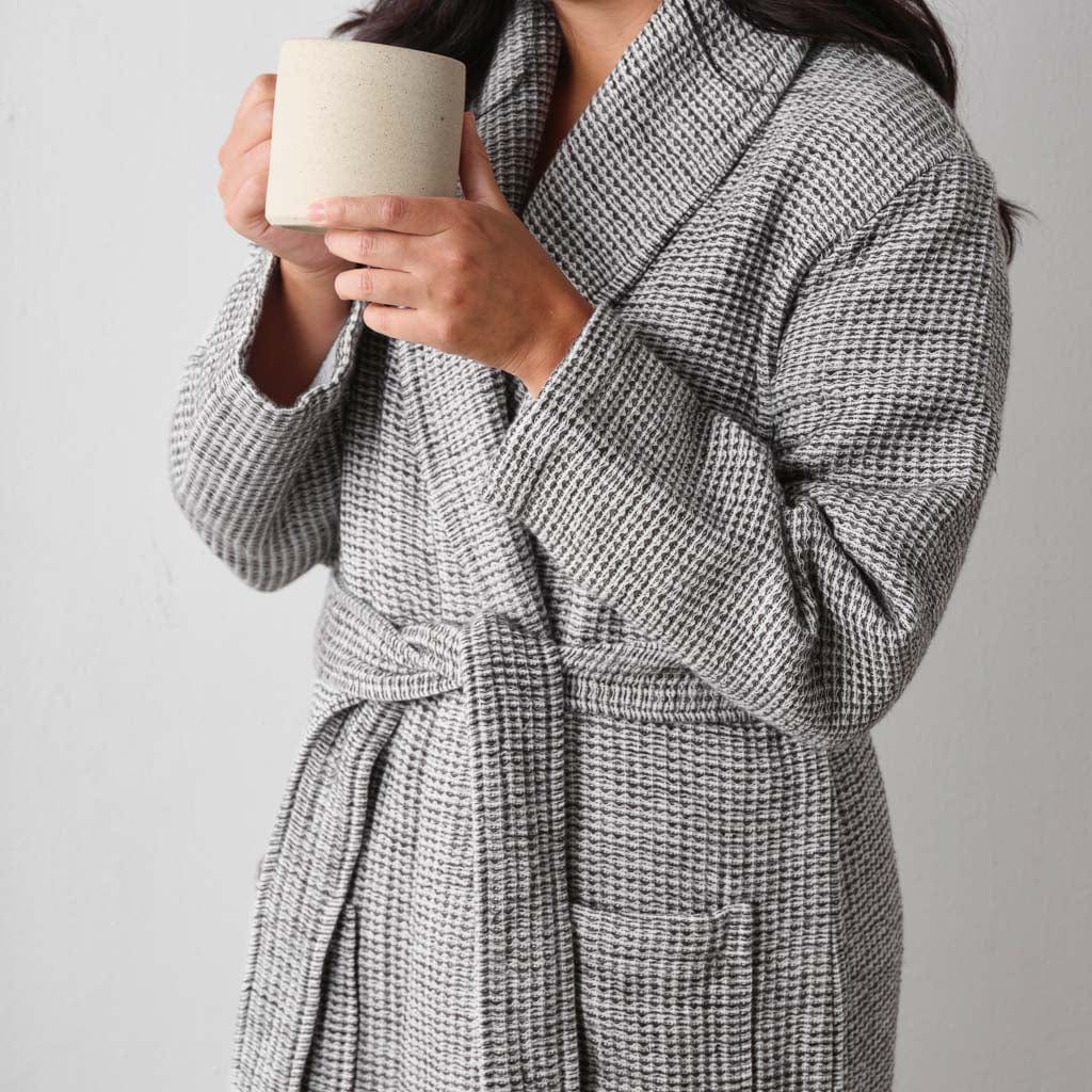 Aegean Cotton Bath Robe - Image 5