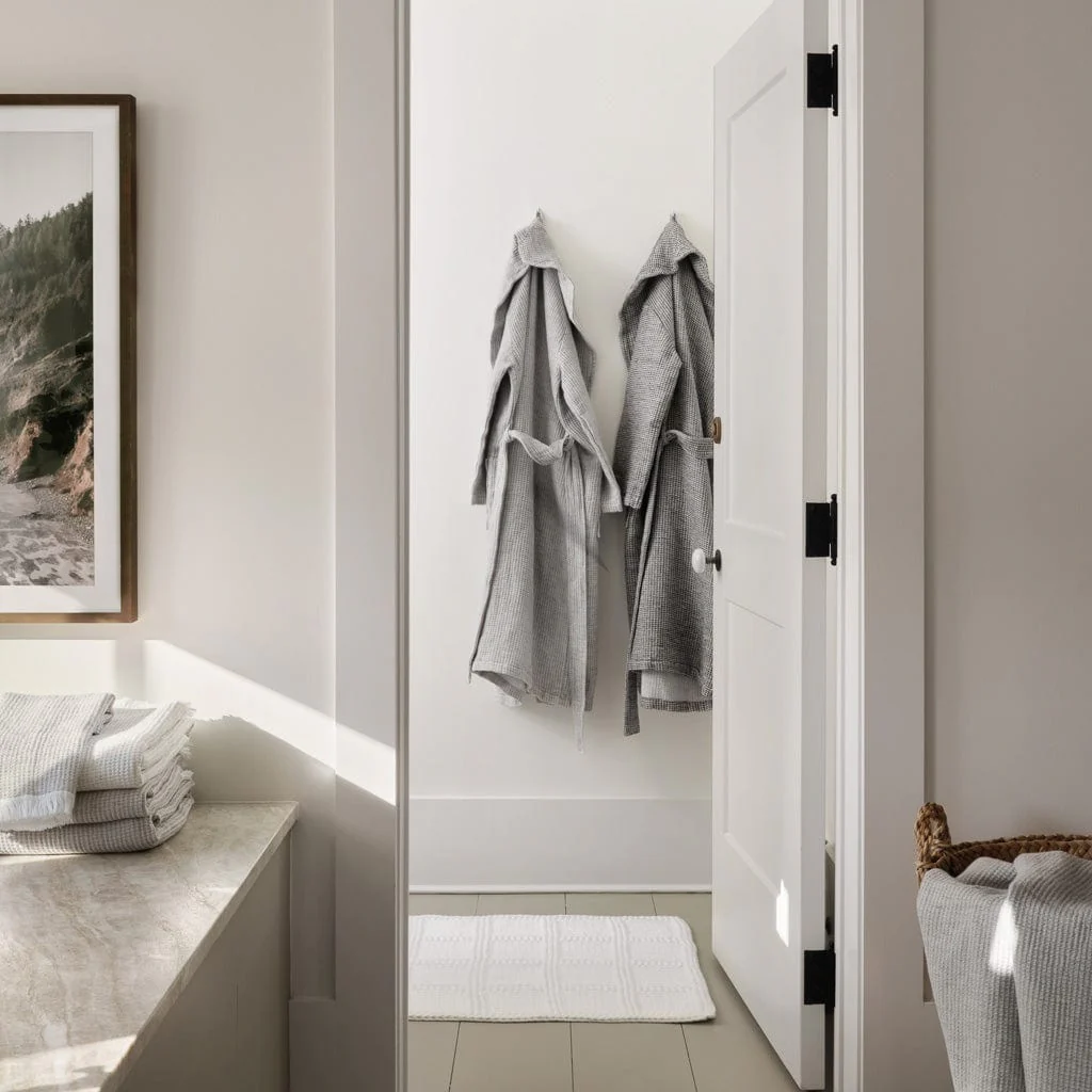 Aegean Cotton Bath Robe - Image 9