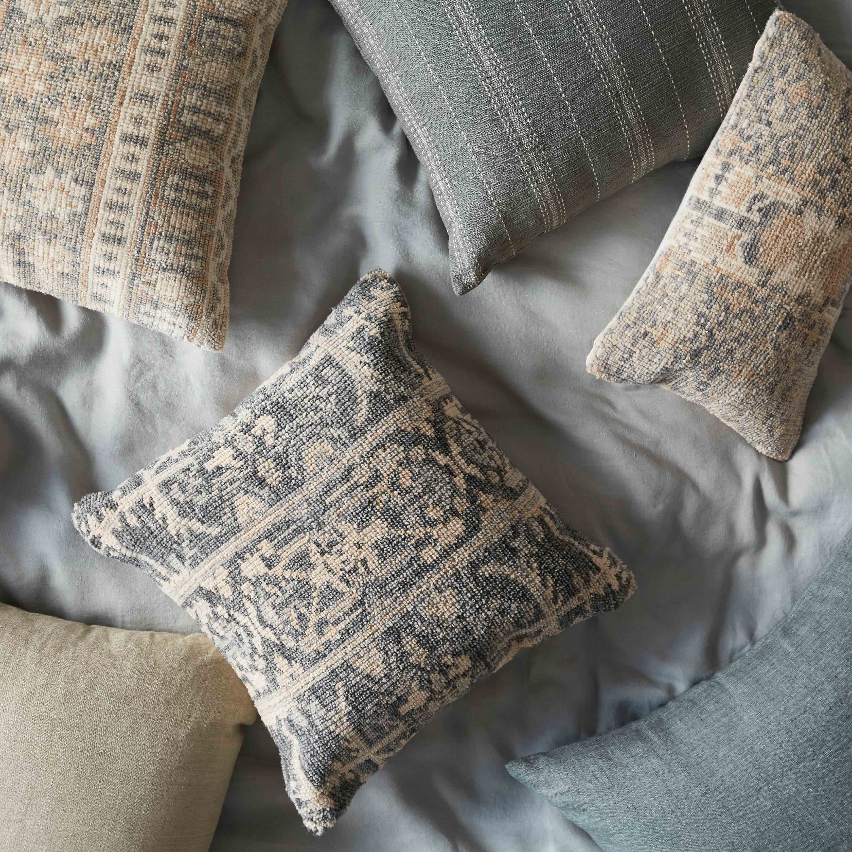 Akira Hand-Knotted Pillow - Image 4