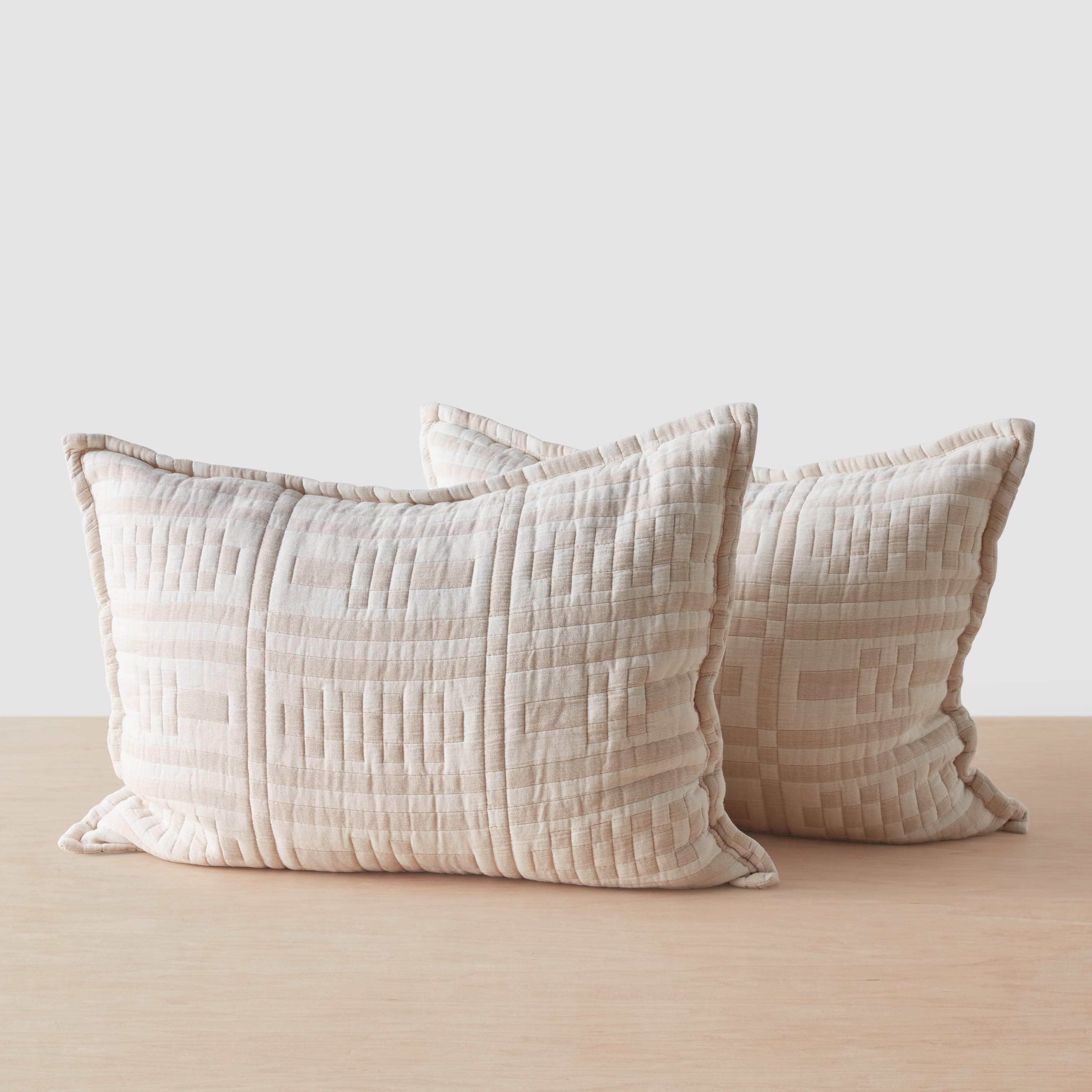 Alegria Organic Cotton Quilted Shams - Image 6
