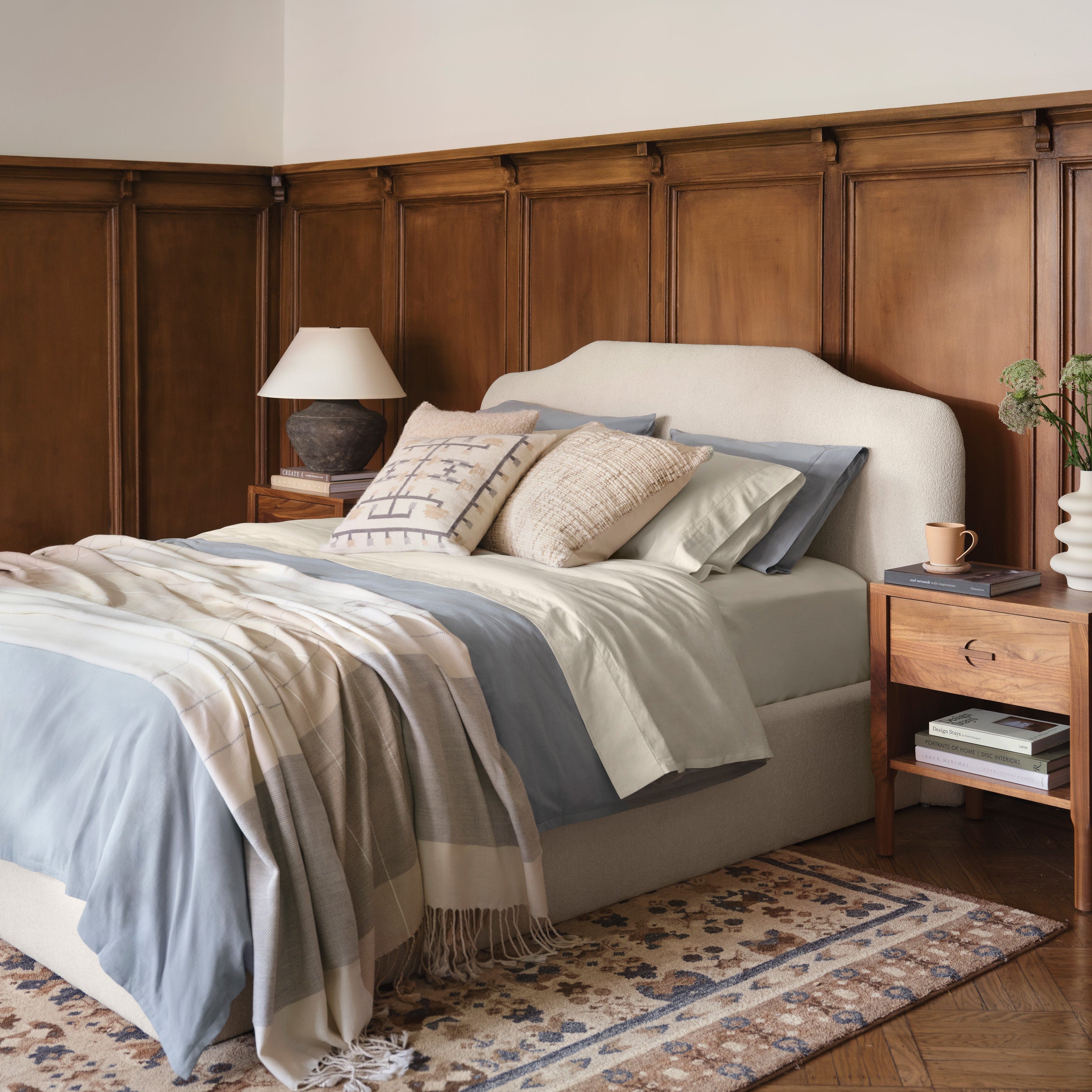 Stonewashed Organic Cotton Percale Duvet Cover - Image 10
