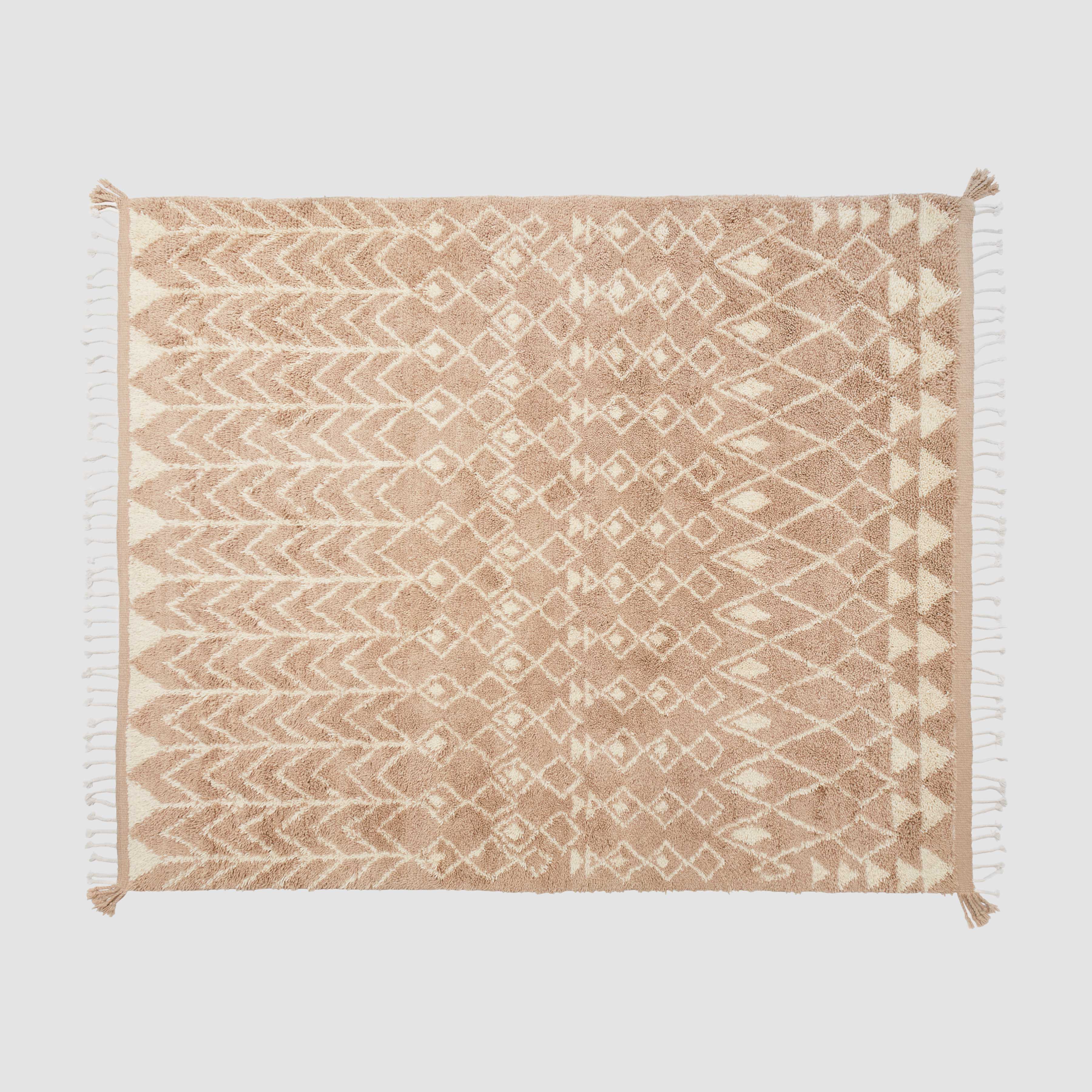 Amal Hand-Knotted Beni Ourain Area Rug - Image 6