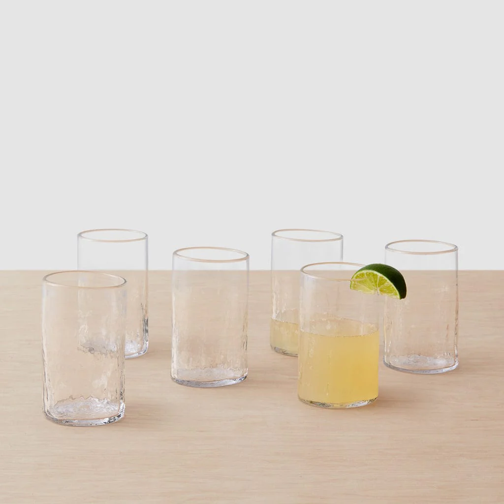 Apasco Recycled Highball Glasses - 13.5 oz., Set of 6 - Image 3