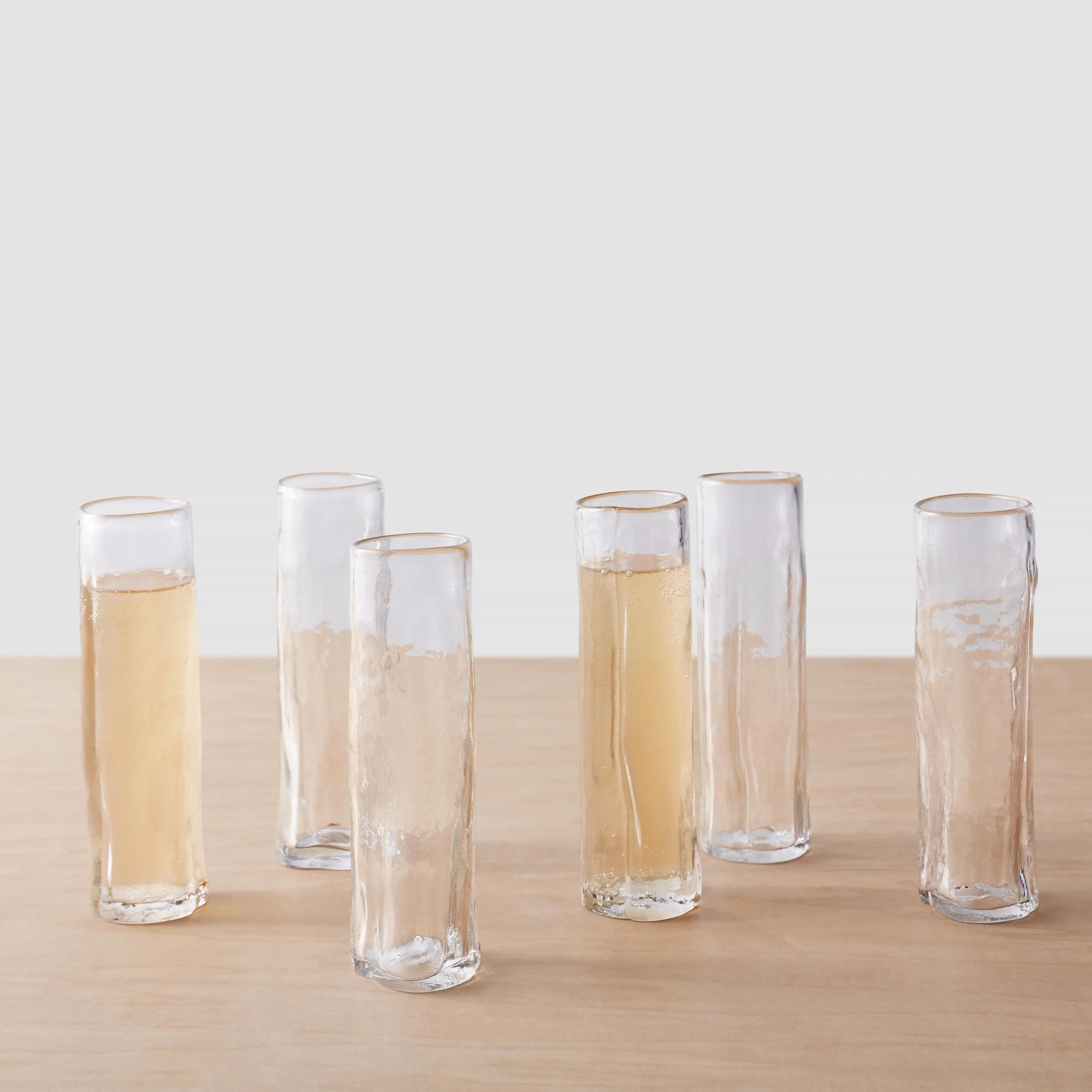 Arroyo Champagne Flute Glasses - 13.5 oz - Set of 6 - Image 2