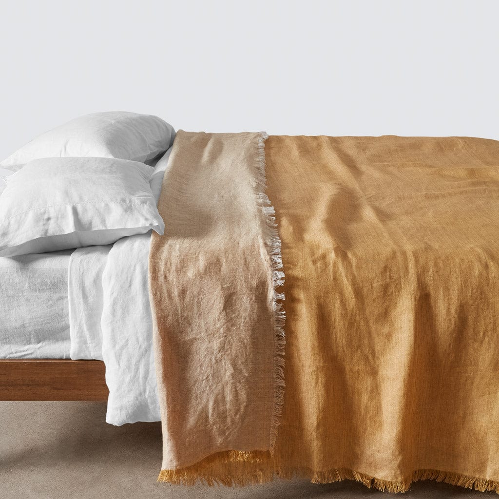 Arya Linen Bed Blanket - Image 15
