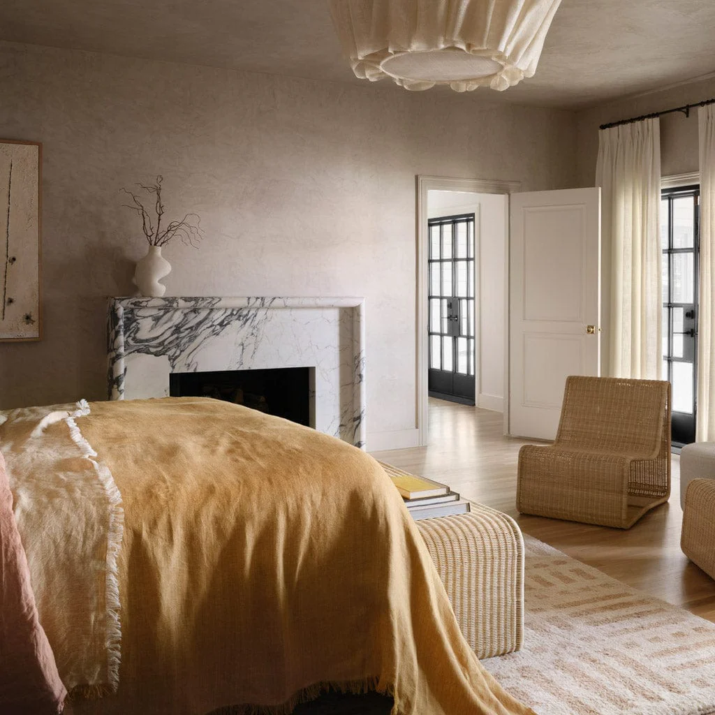 Arya Linen Bed Blanket - Image 18