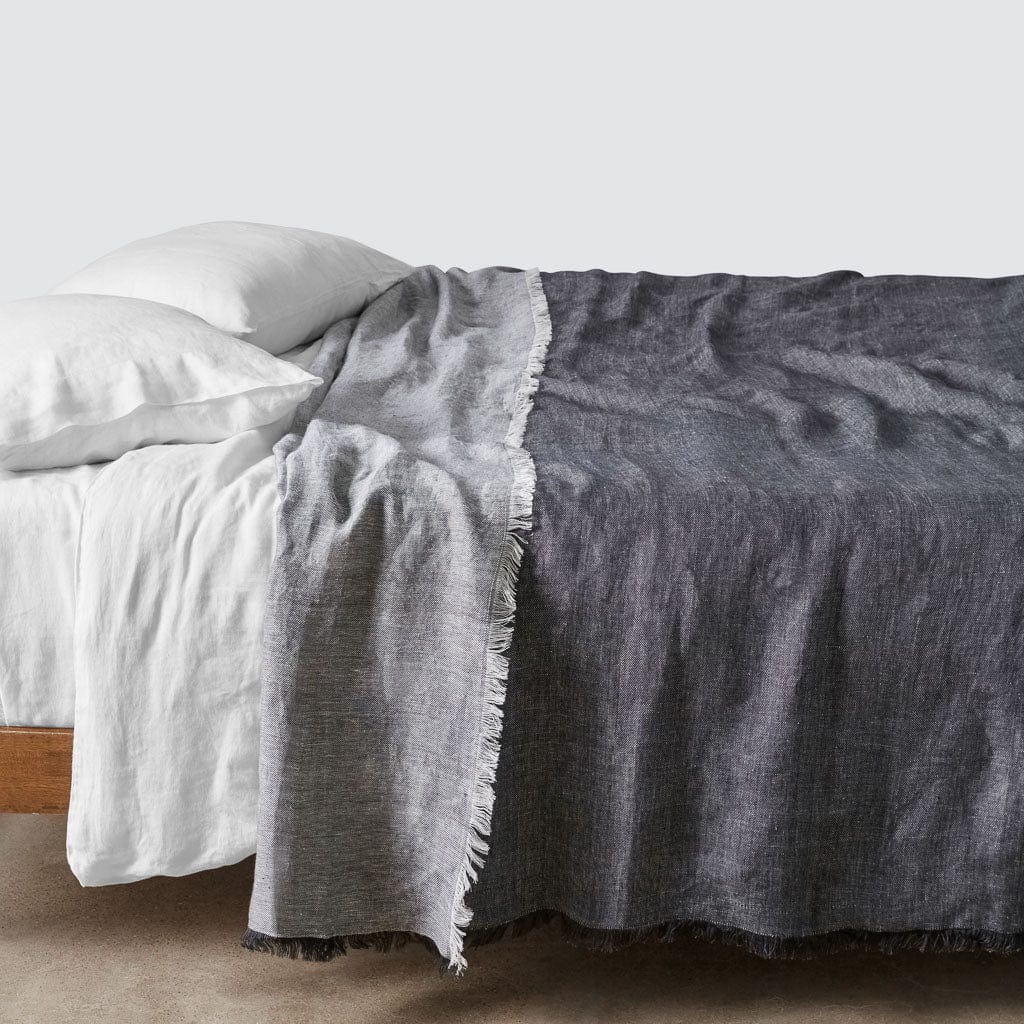 Arya Linen Bed Blanket - Image 19
