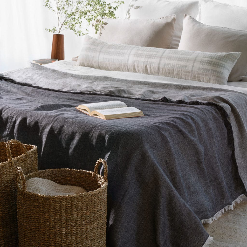 Arya Linen Bed Blanket - Image 20