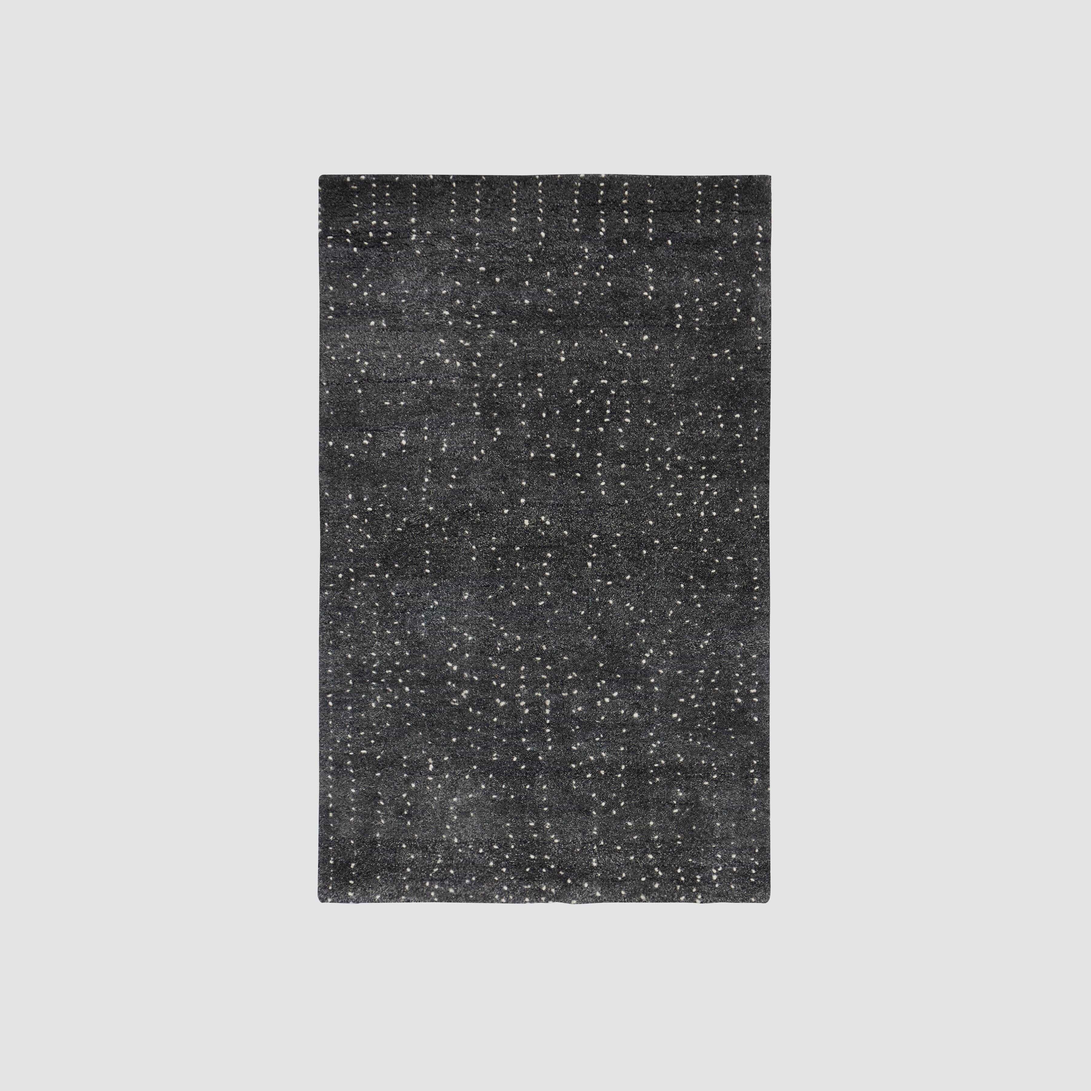 Atashi Hand-Knotted Accent Rug - Stone Blue - Image 3