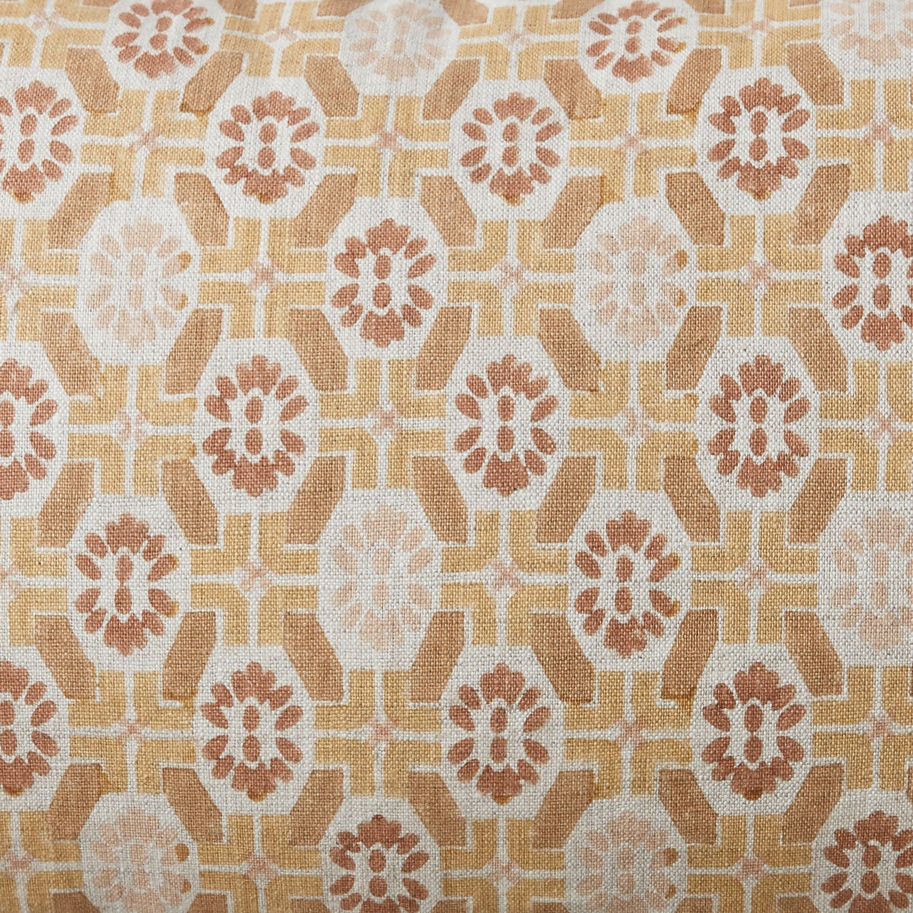 Ayana Block Print Lumbar Pillow - Image 7