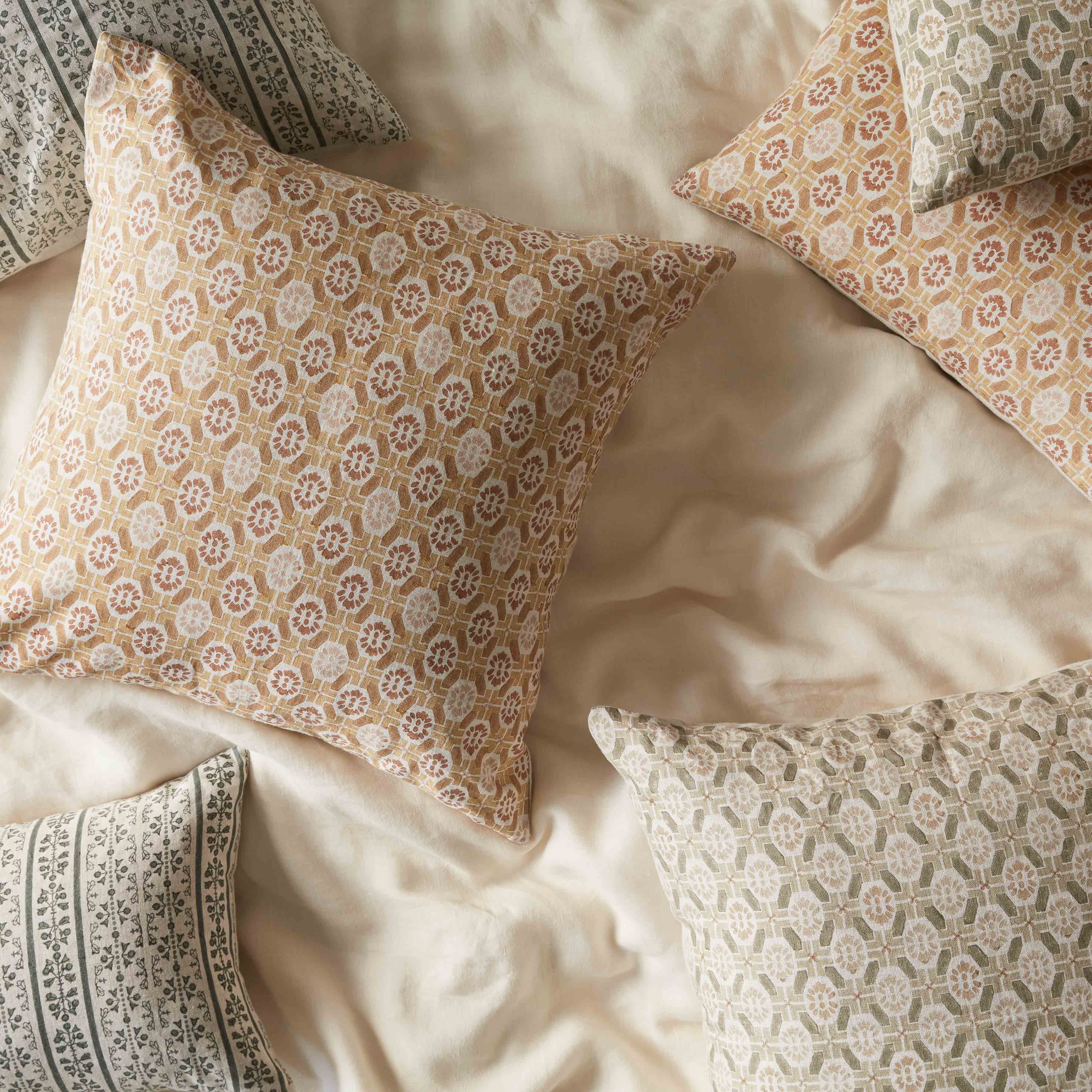 Ayana Block Print Pillow - Image 3