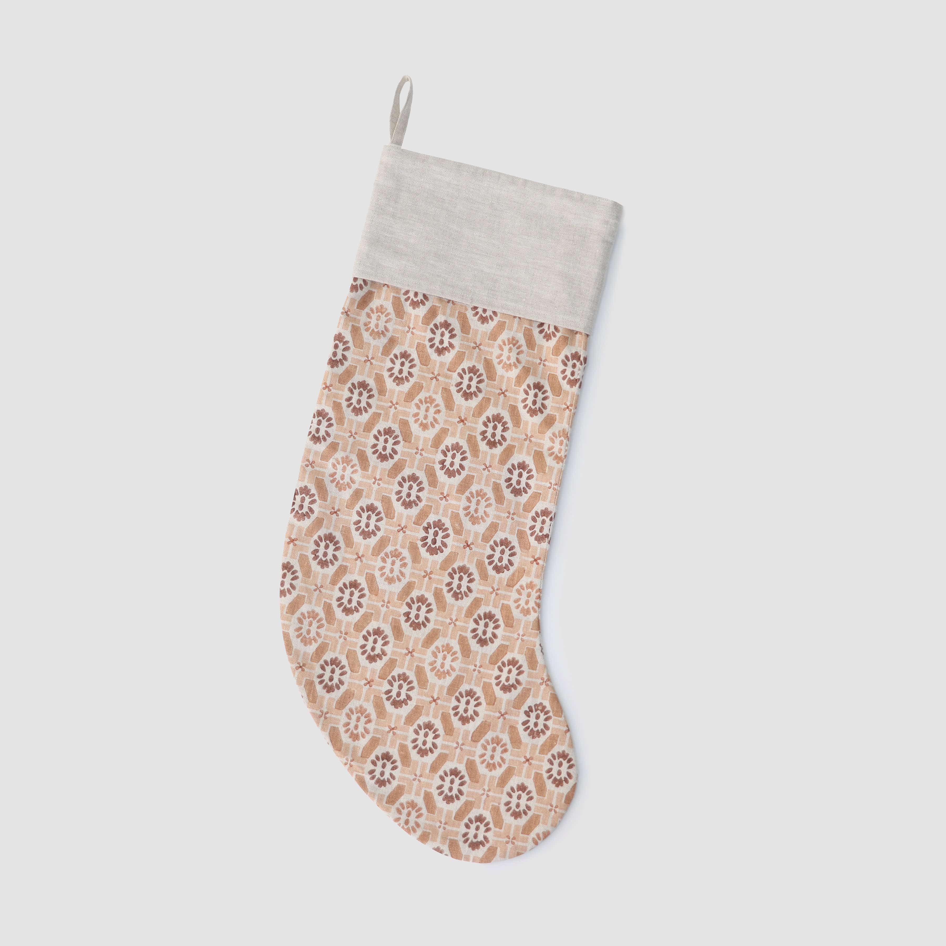 Ayana Block Print Stocking - Image 2