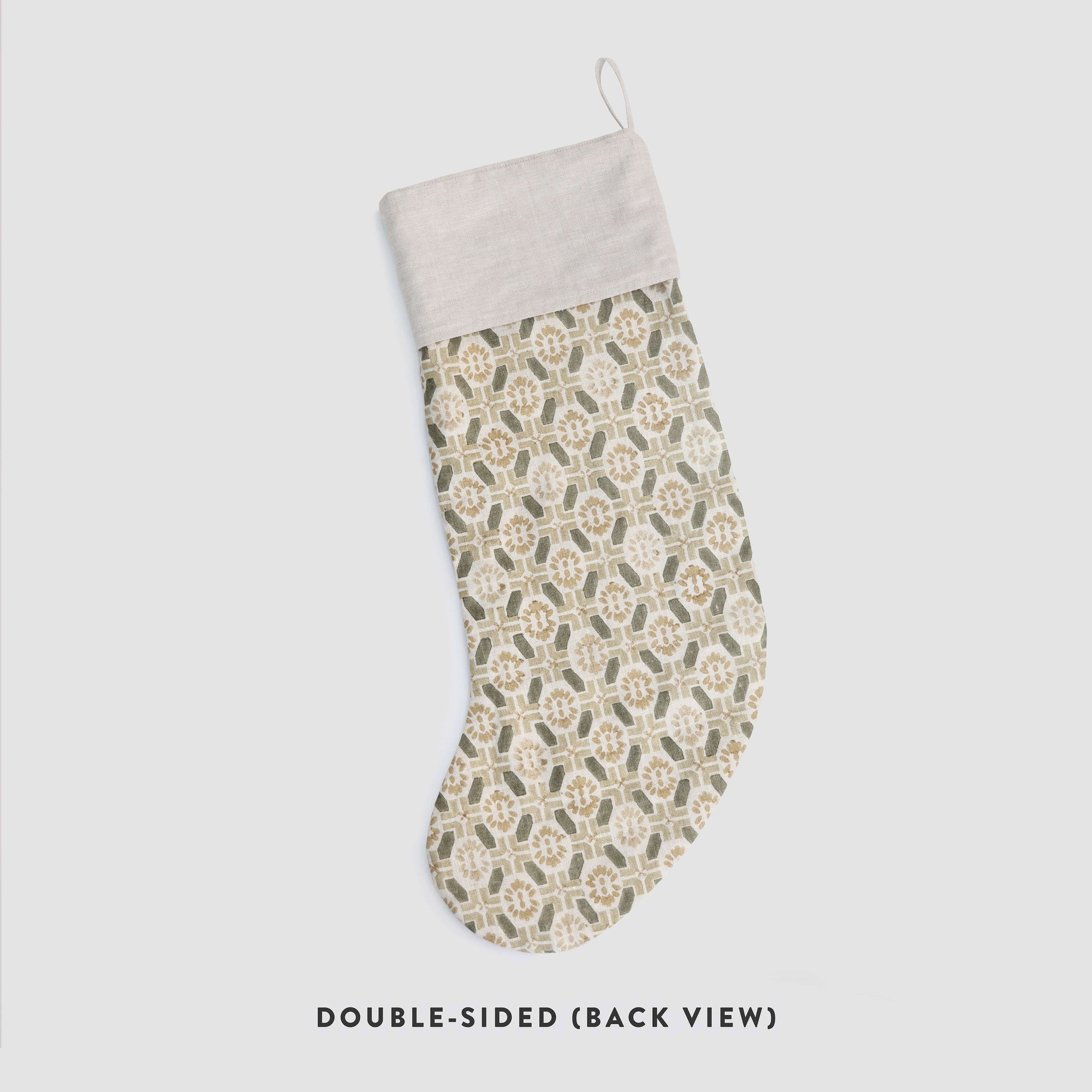Ayana Block Print Stocking - Image 5