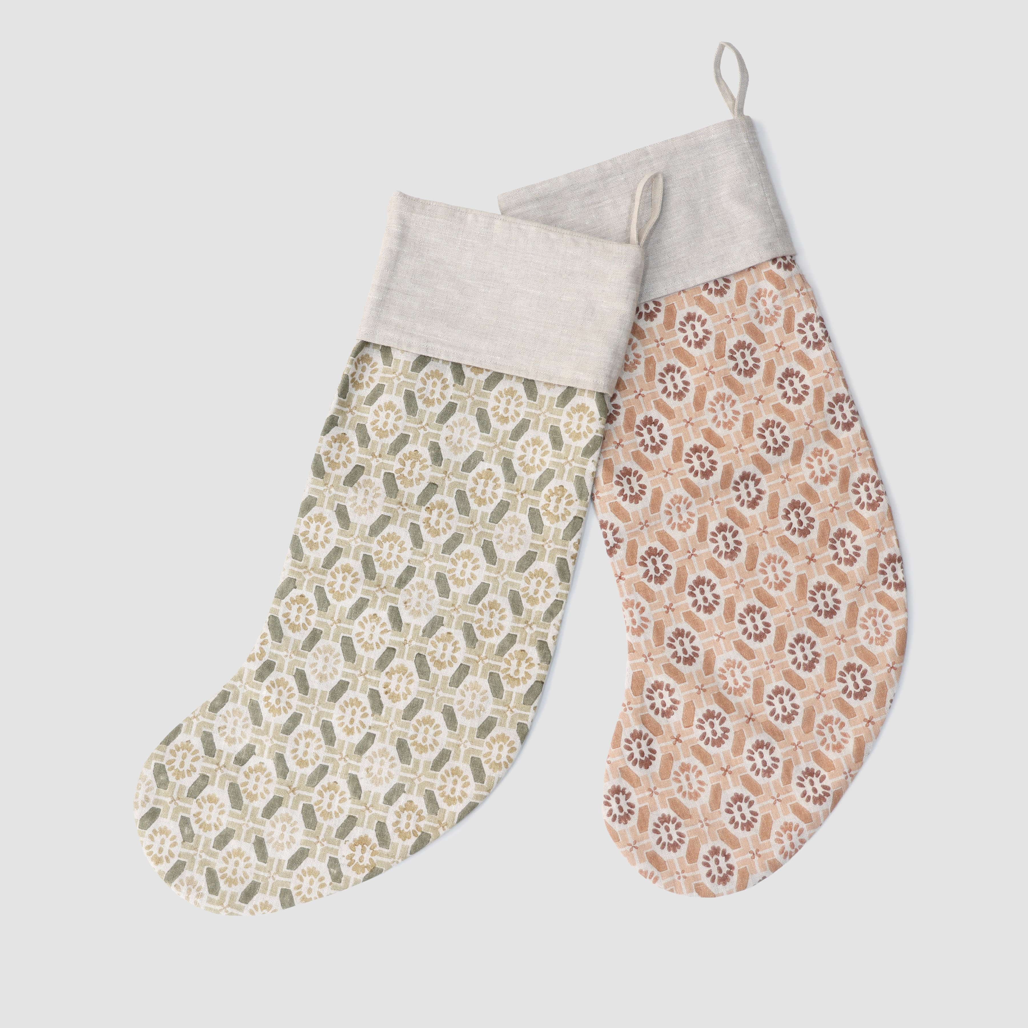 Ayana Block Print Stocking - Image 7