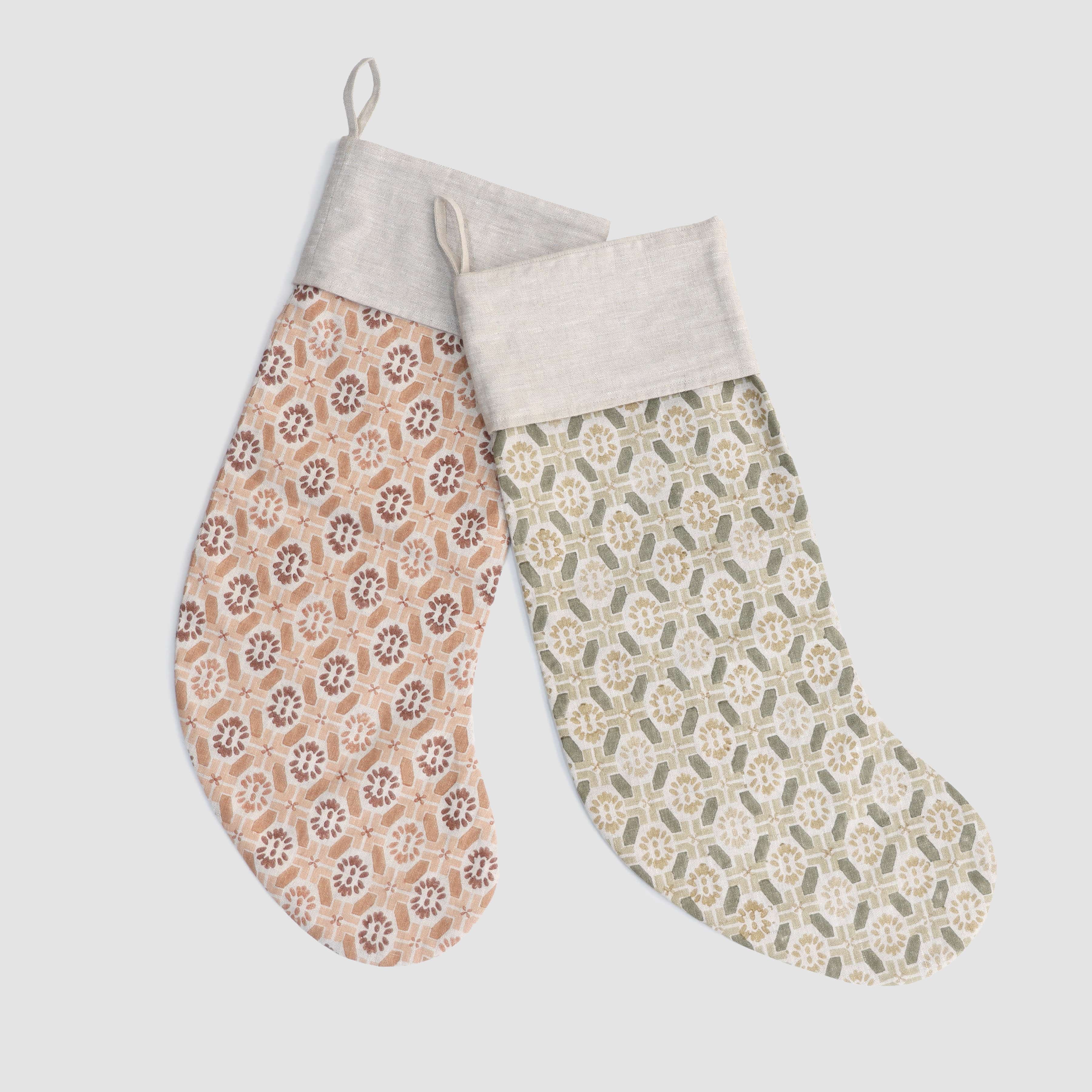 Ayana Block Print Stocking - Image 8