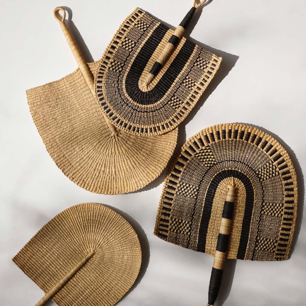 Bolga Fans - Black & Natural - Image 2