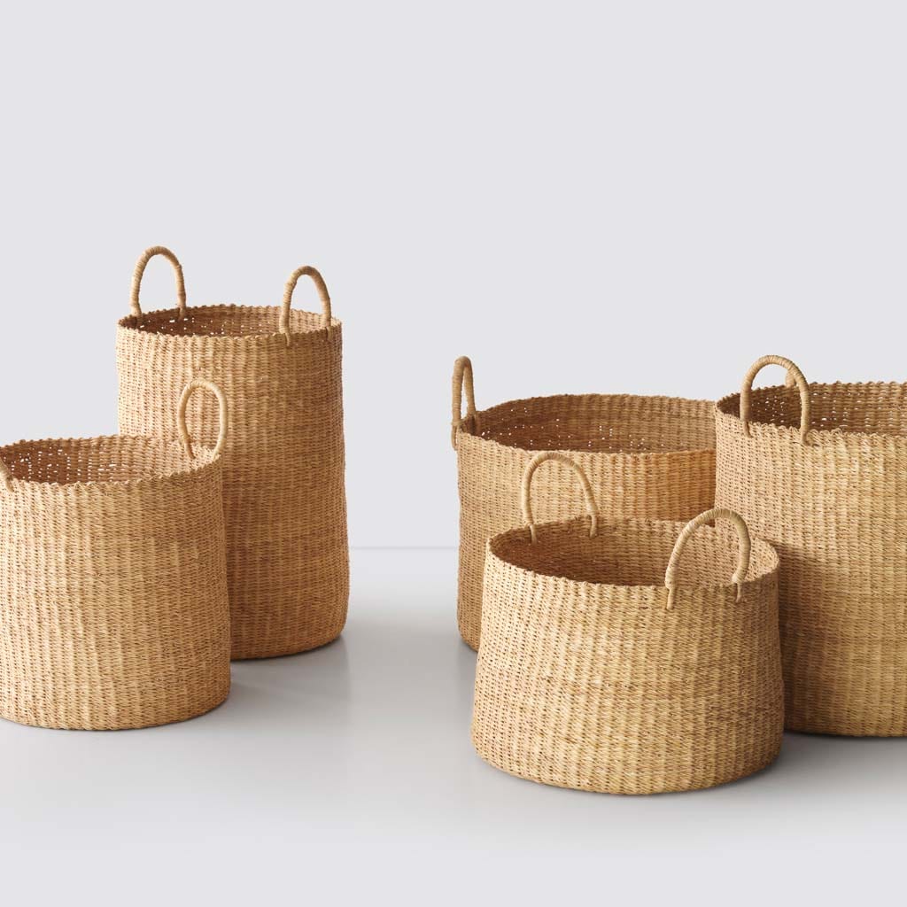 Bolga Floor Baskets - Image 11