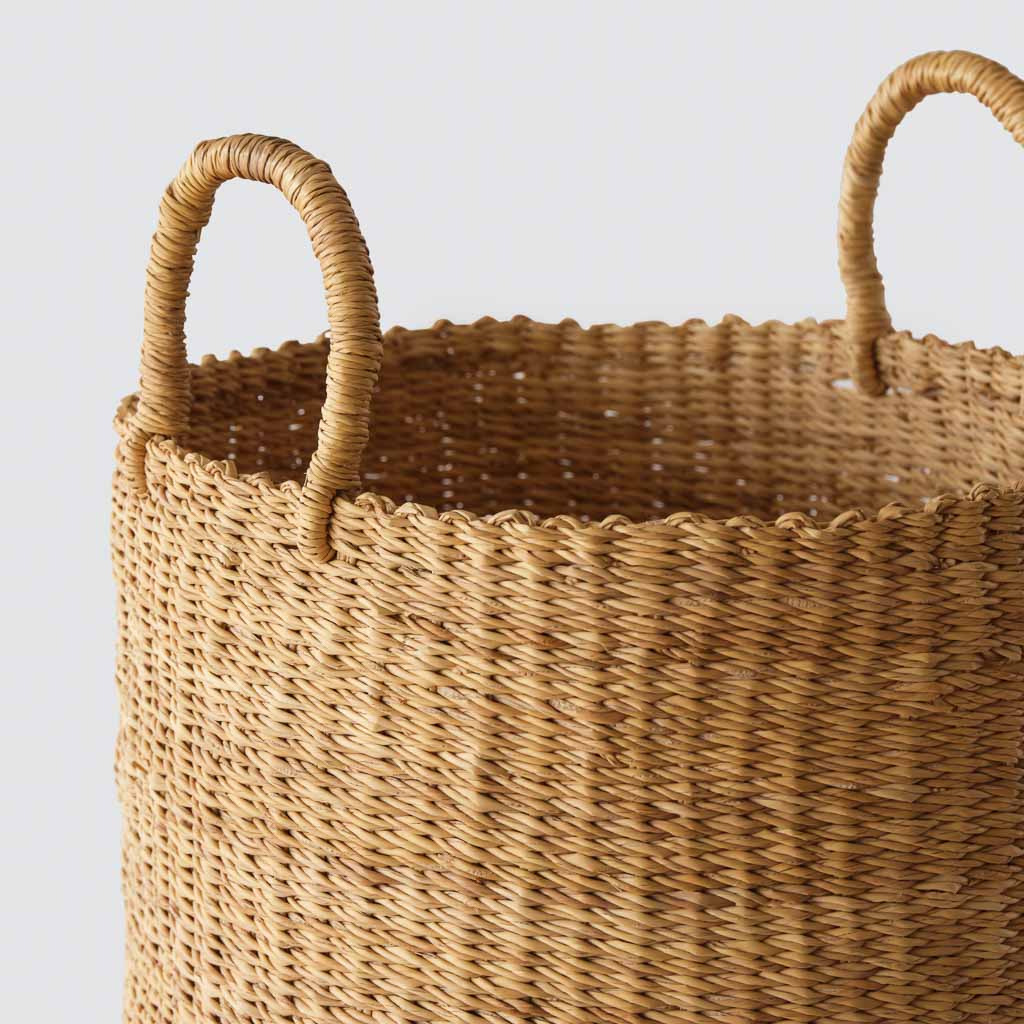 Bolga Tall Basket - Image 7
