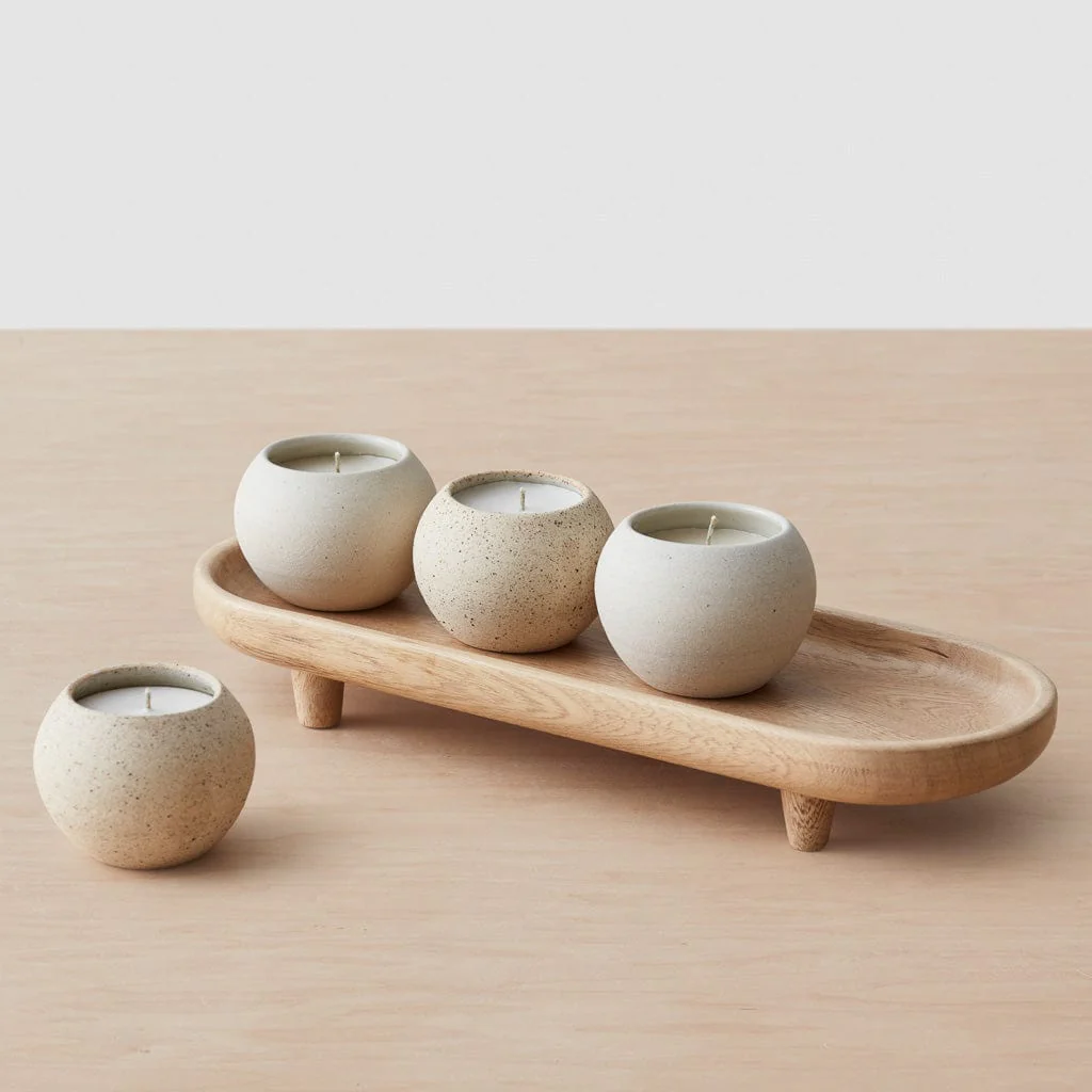 Camino Candle & Tray Set - Image 4