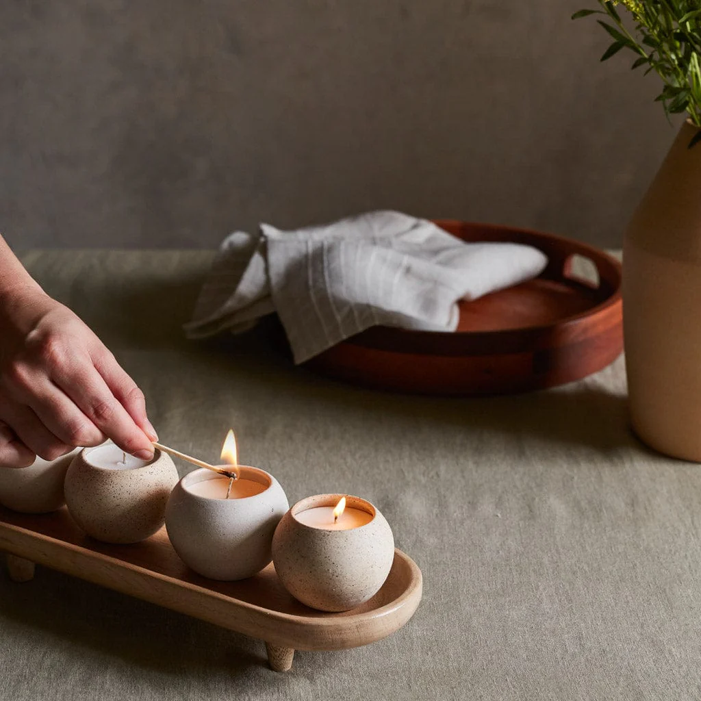 Camino Candle & Tray Set - Image 5