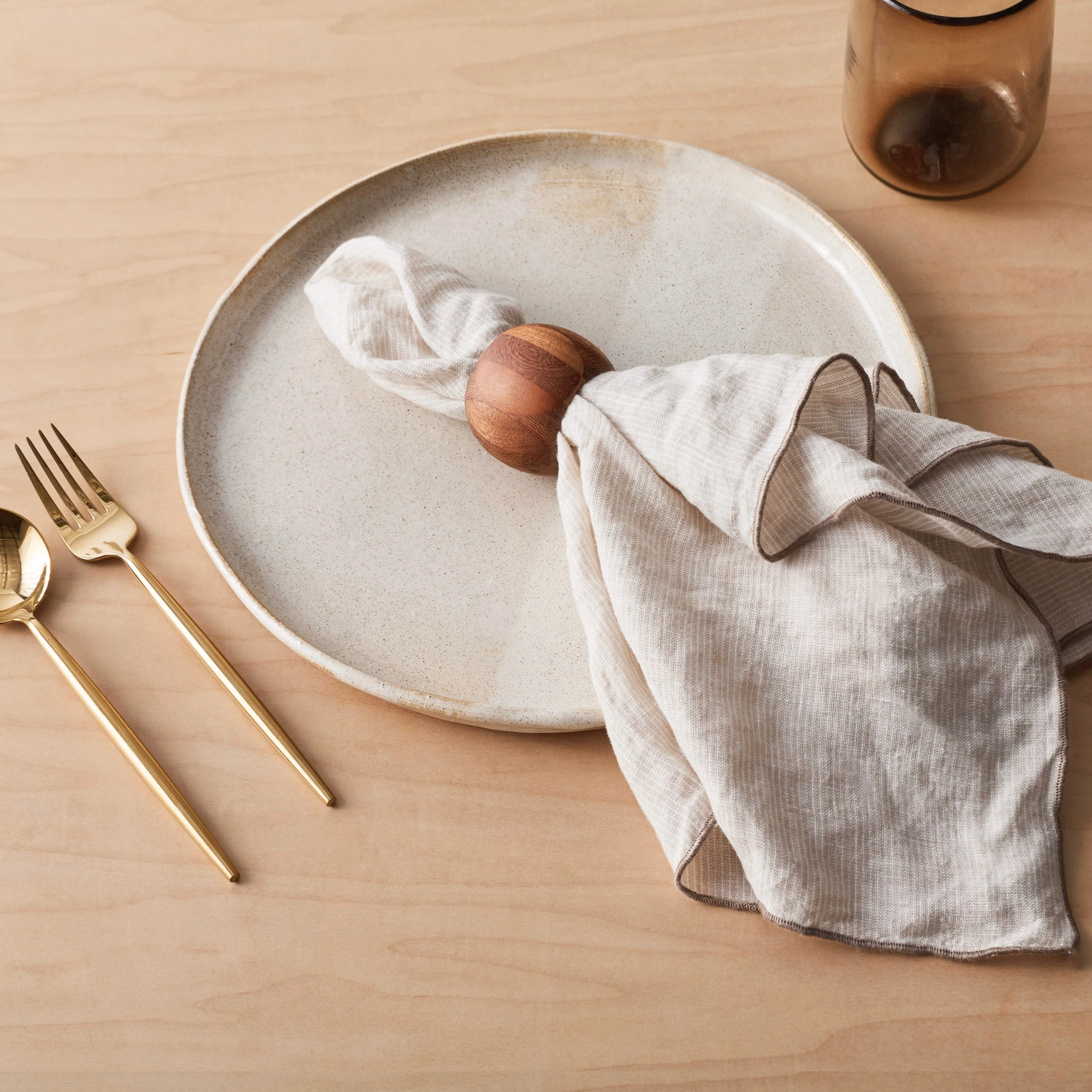 Circulo Napkin Rings - Set of 6 - Image 2