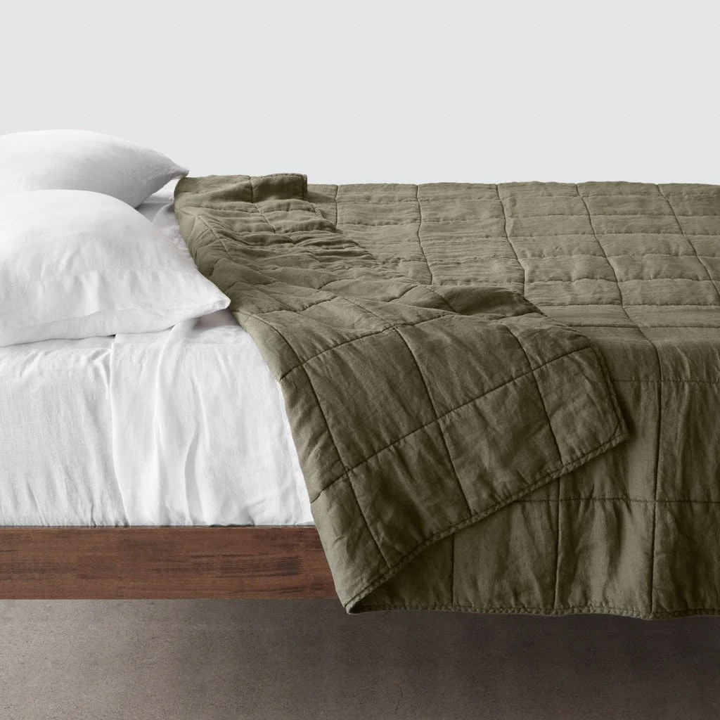QA | Stonewashed Linen Quilt - Image 11