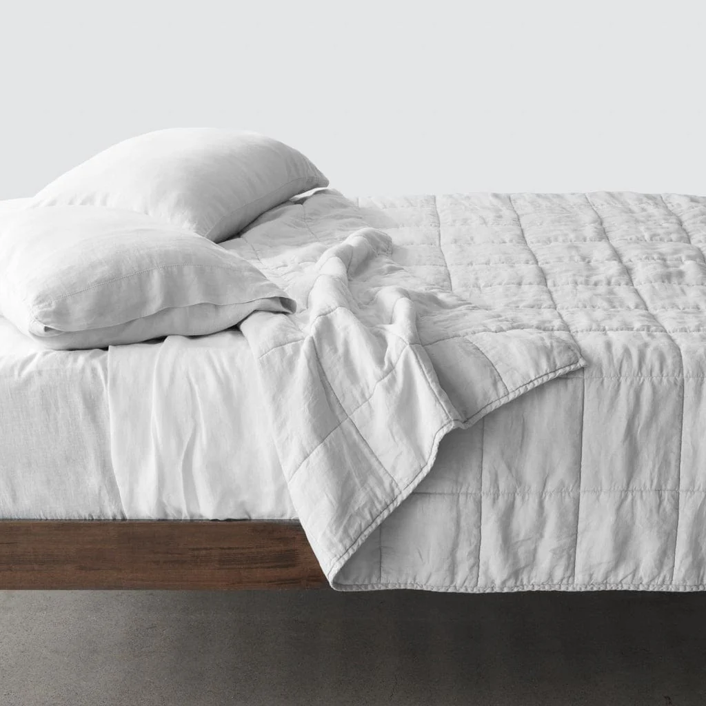 QA | Stonewashed Linen Quilt - Image 14