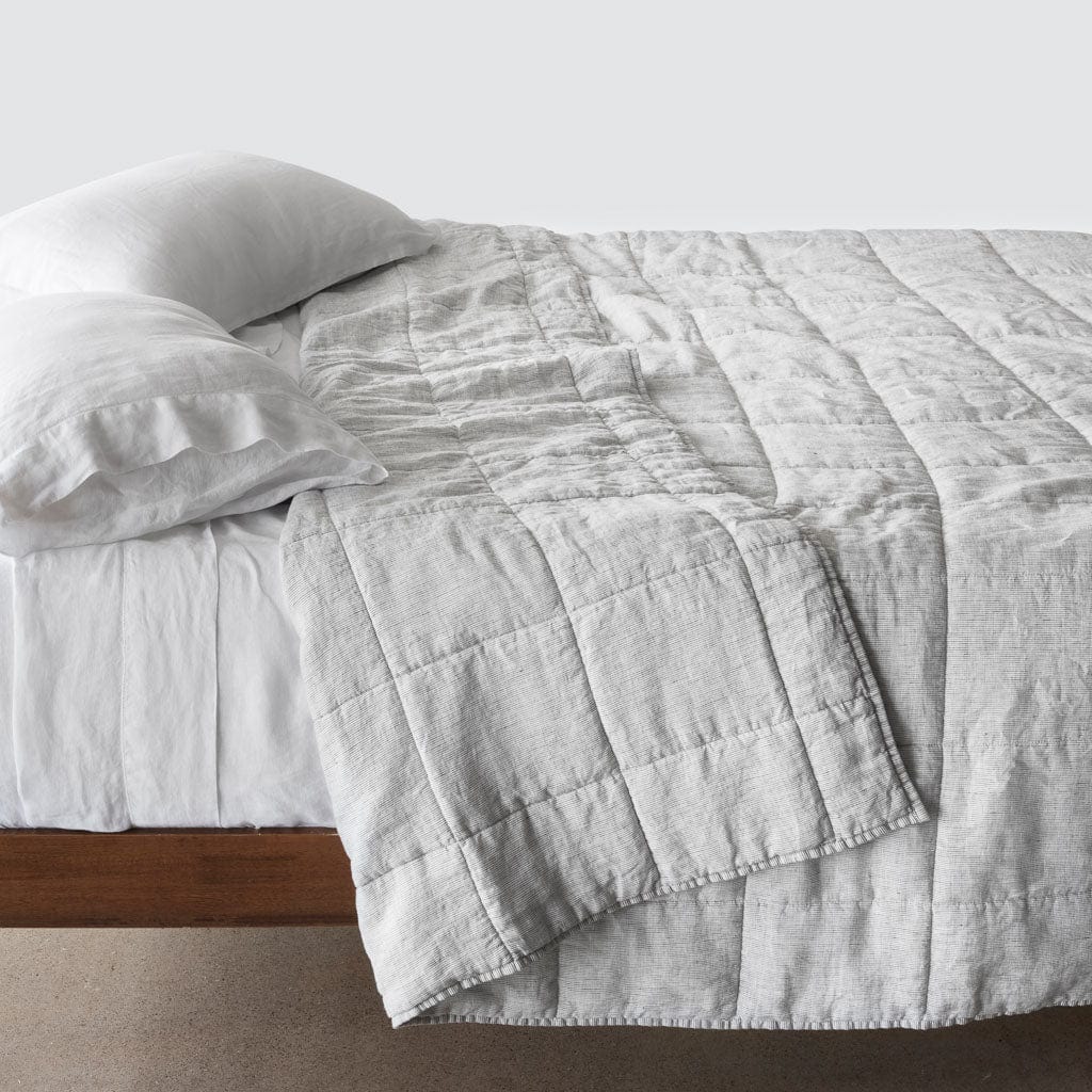 QA | Stonewashed Linen Quilt - Image 28