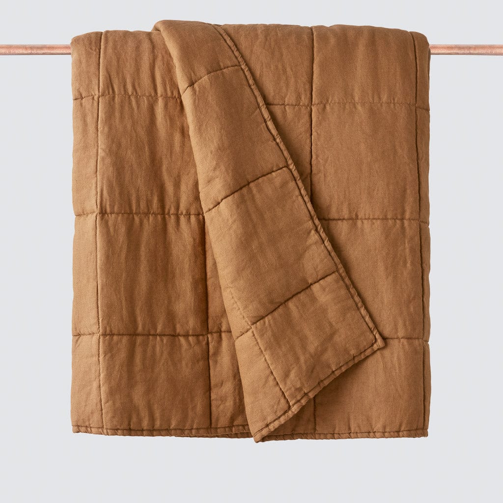 QA | Stonewashed Linen Quilt - Image 5