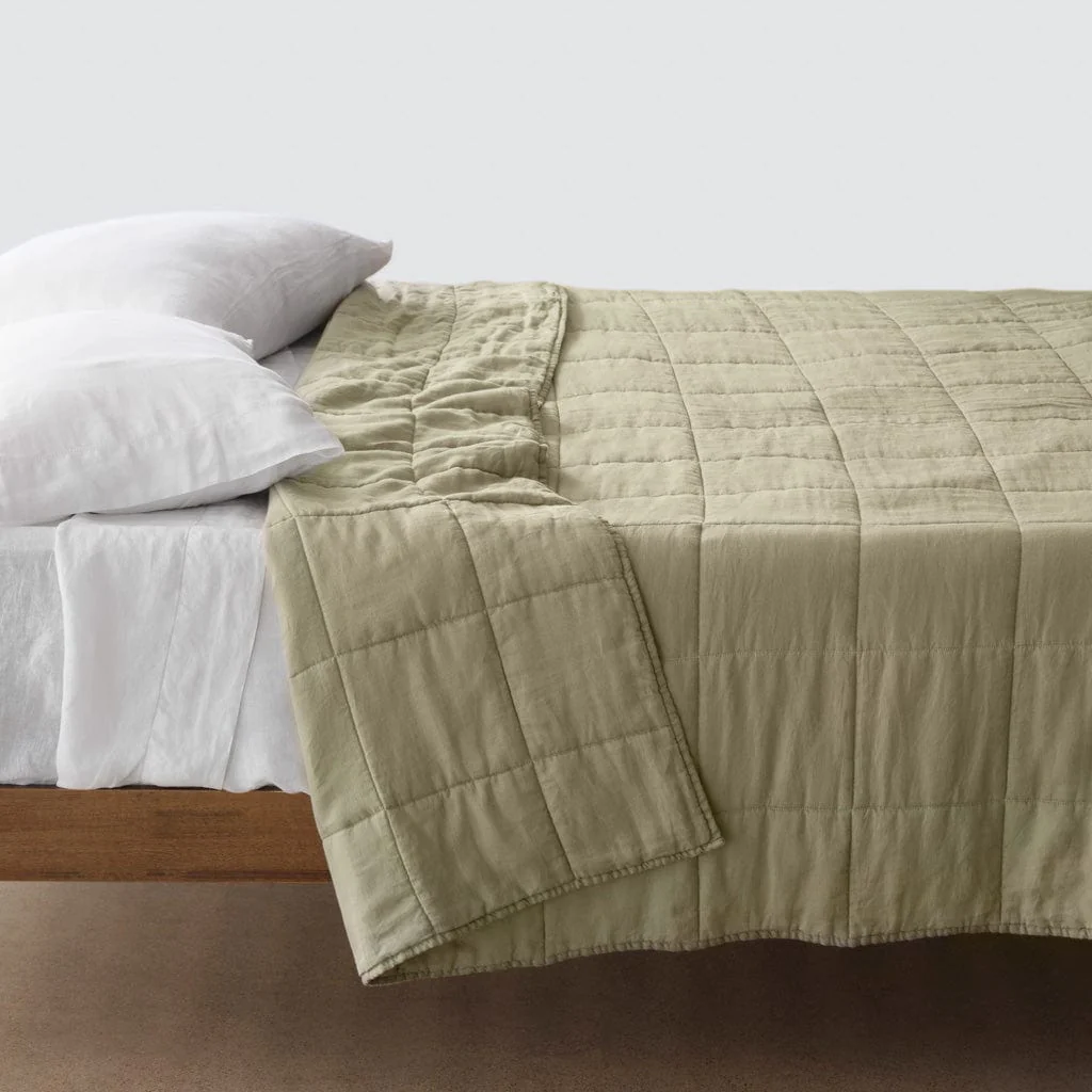 QA | Stonewashed Linen Quilt - Image 53