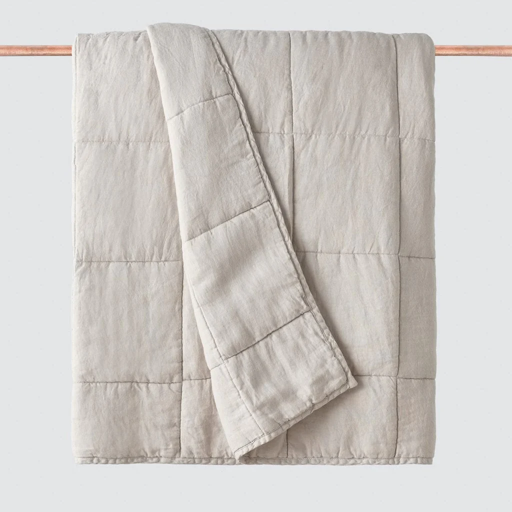 QA | Stonewashed Linen Quilt - Image 56