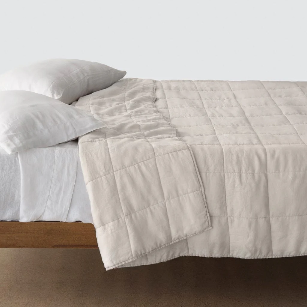 QA | Stonewashed Linen Quilt - Image 62