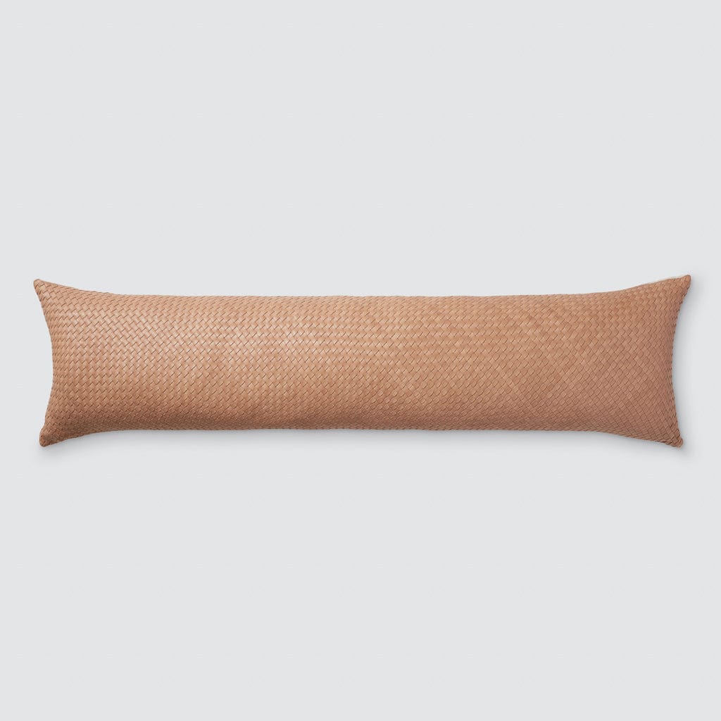 Dhara Leather Lumbar Pillow - Image 9