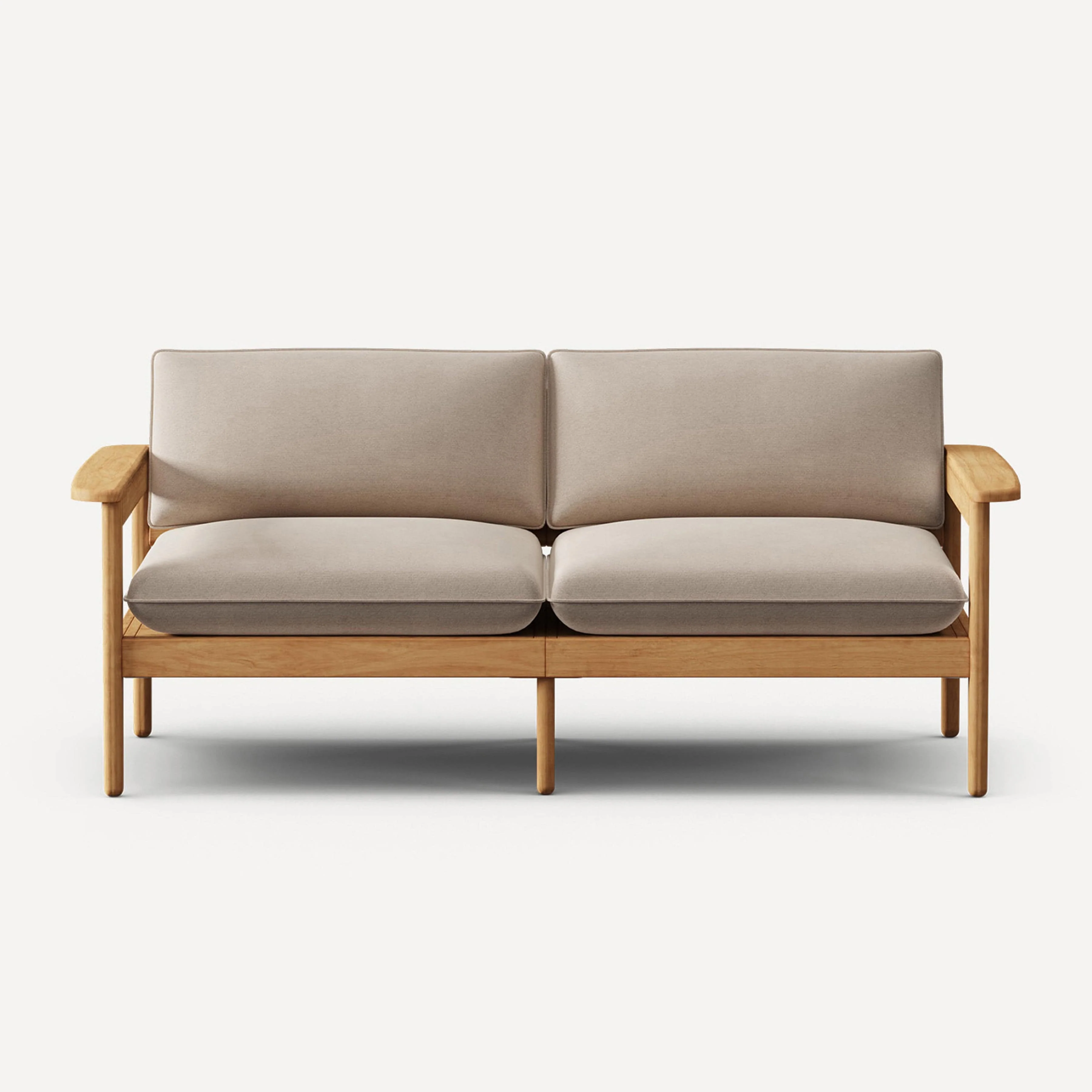 Dunes Teak 2-Seat Sofa - Image 4