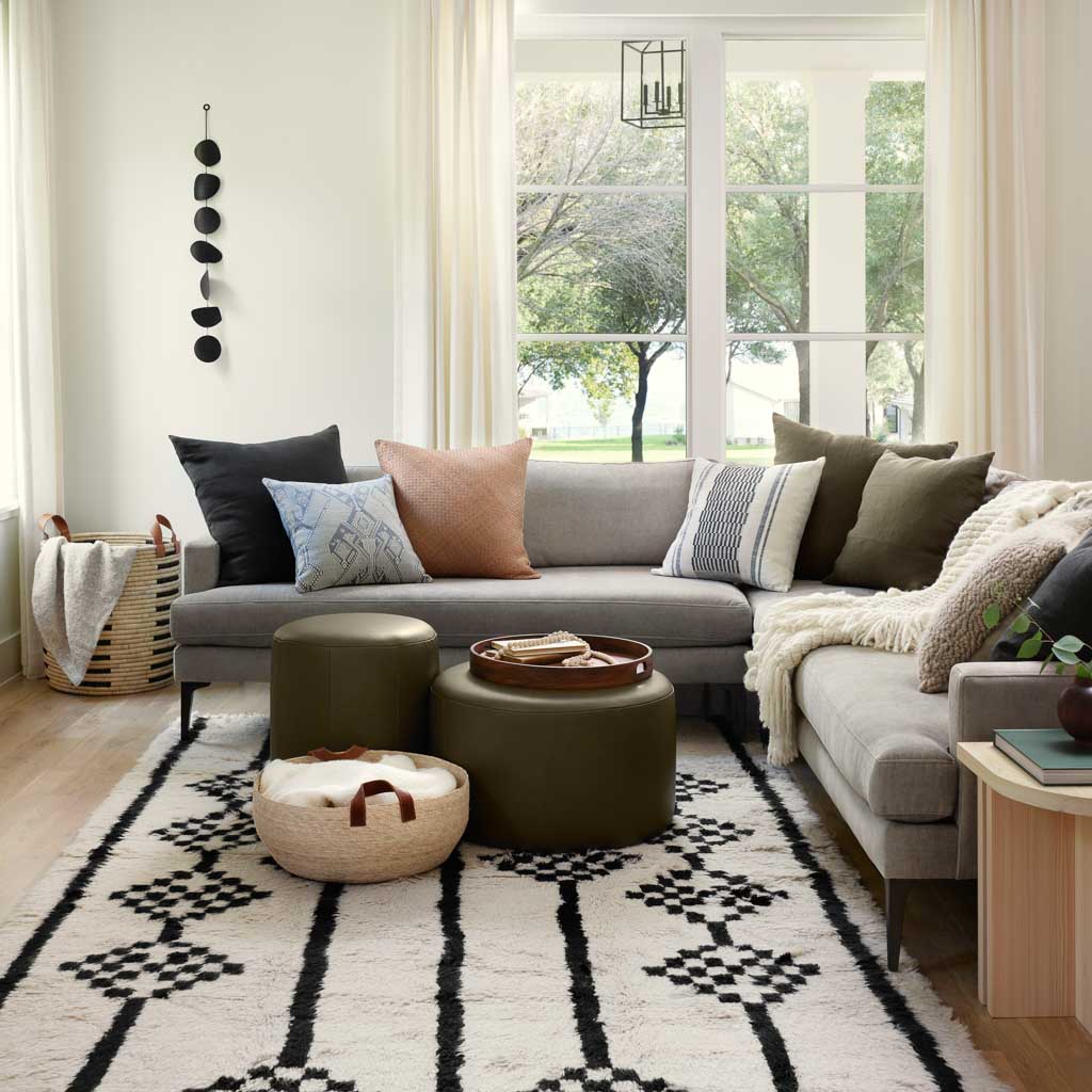 Ediz Hand-Knotted Area Rug - Image 3