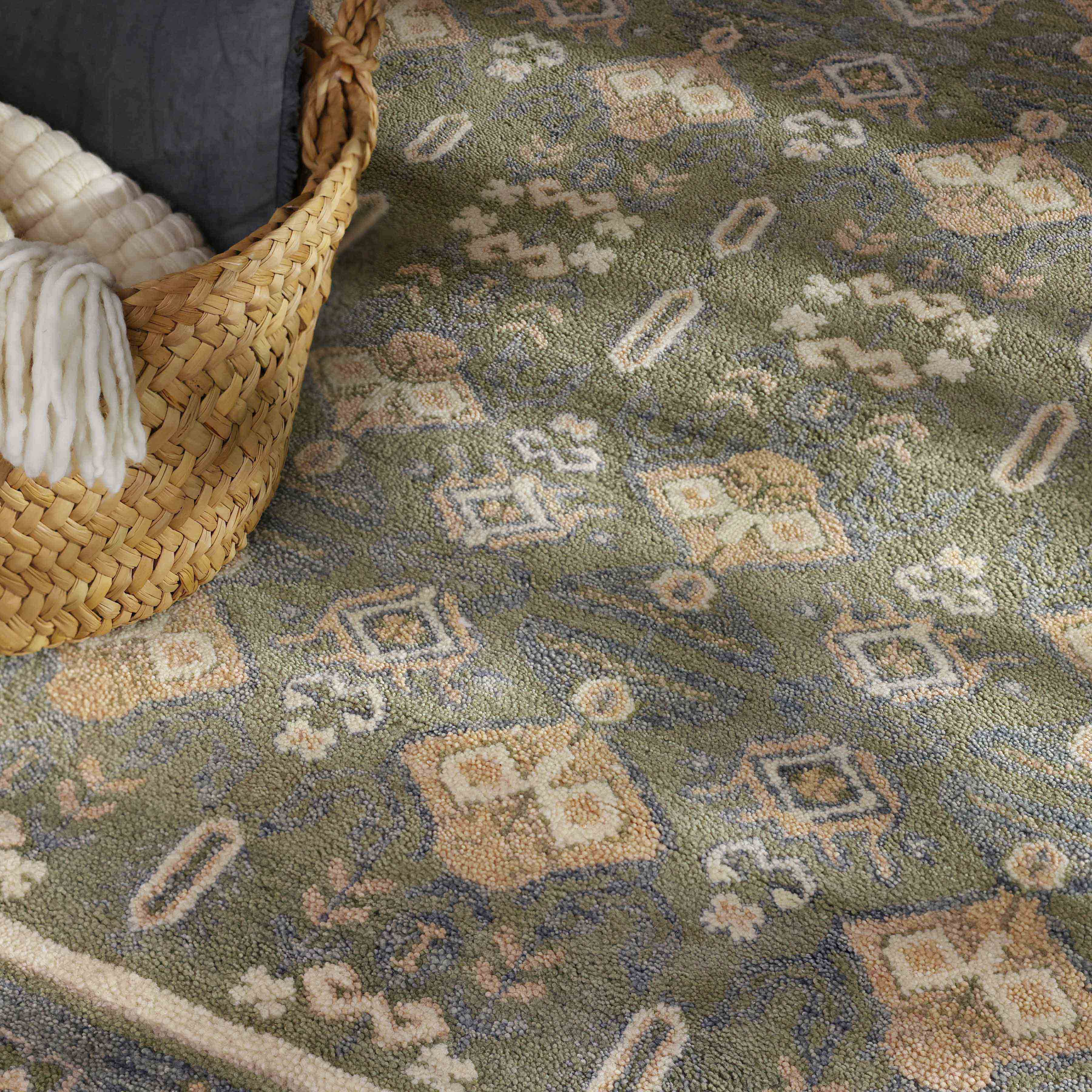 Evelyn Hand-Knotted Area Rug - Image 2