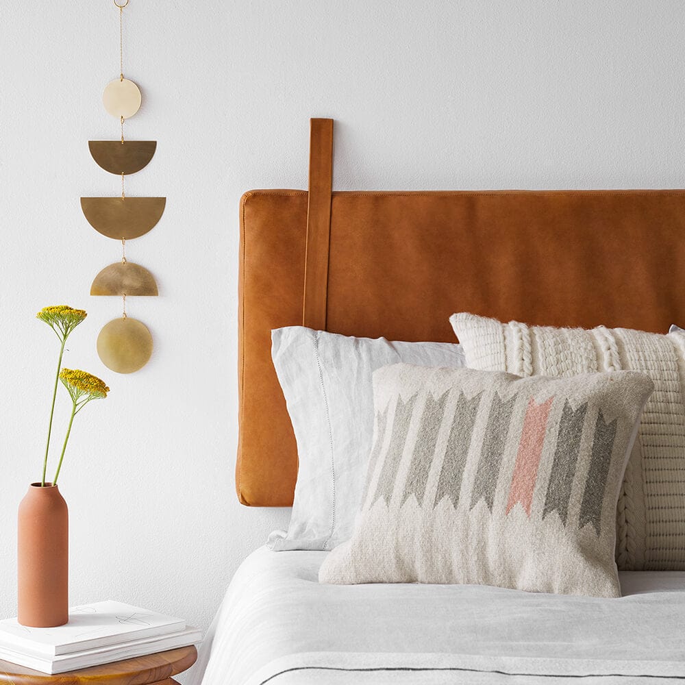 Hanging Leather Headboard - Image 3