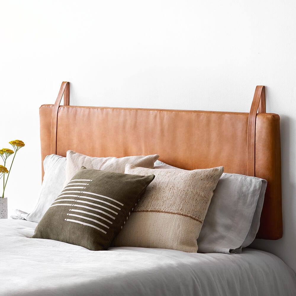 Hanging Leather Headboard - Image 5