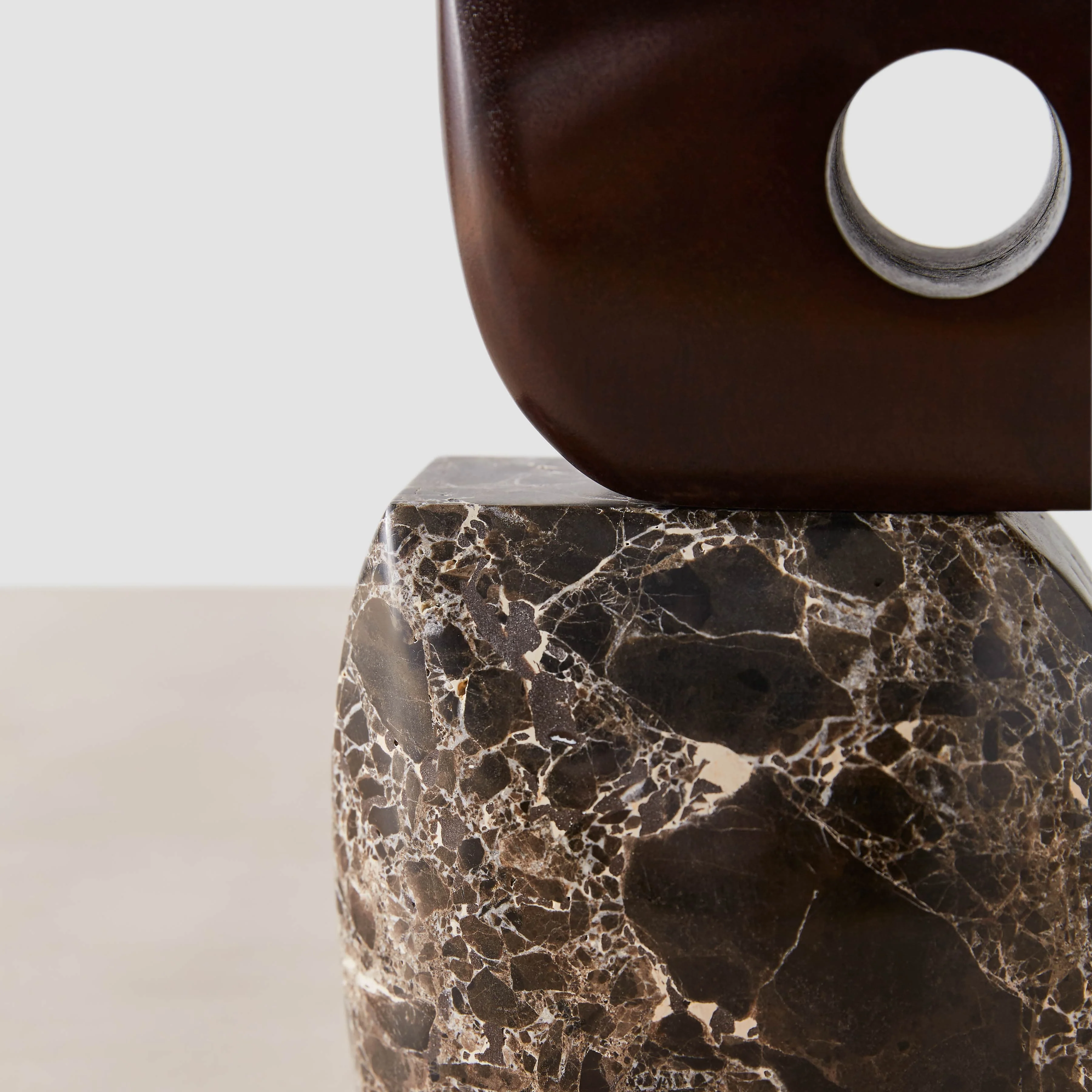 Hari Stone and Wood Sculpture - Image 7