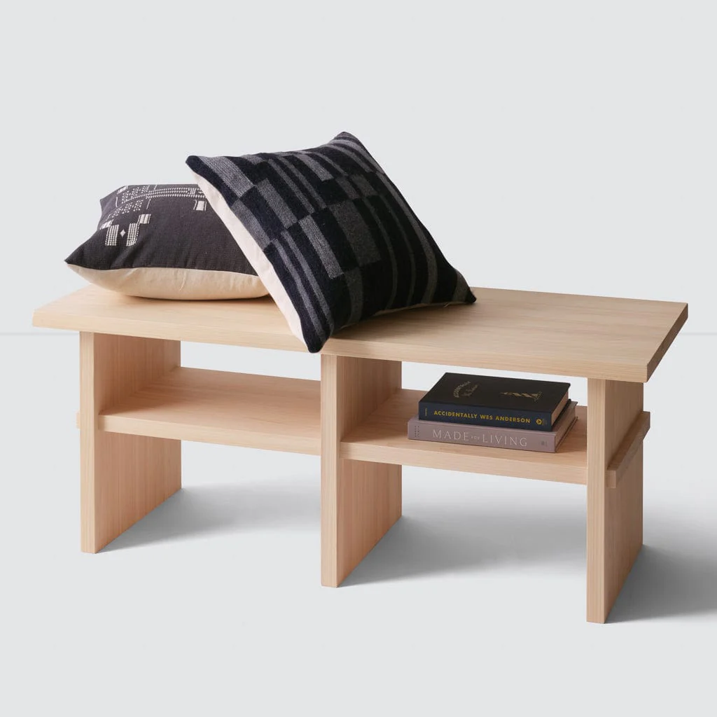 Hinoki Wood Bench - Image 3