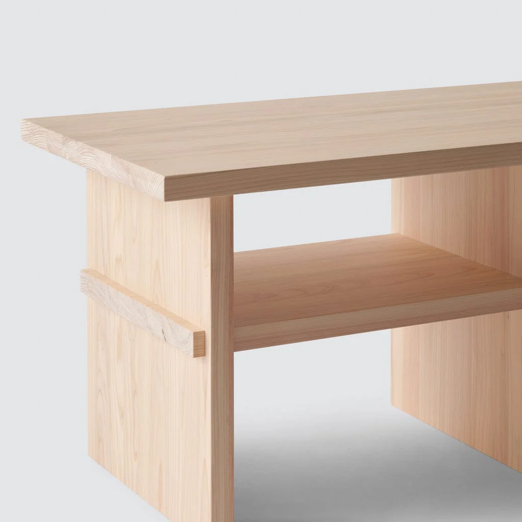 Hinoki Wood Bench - Image 5