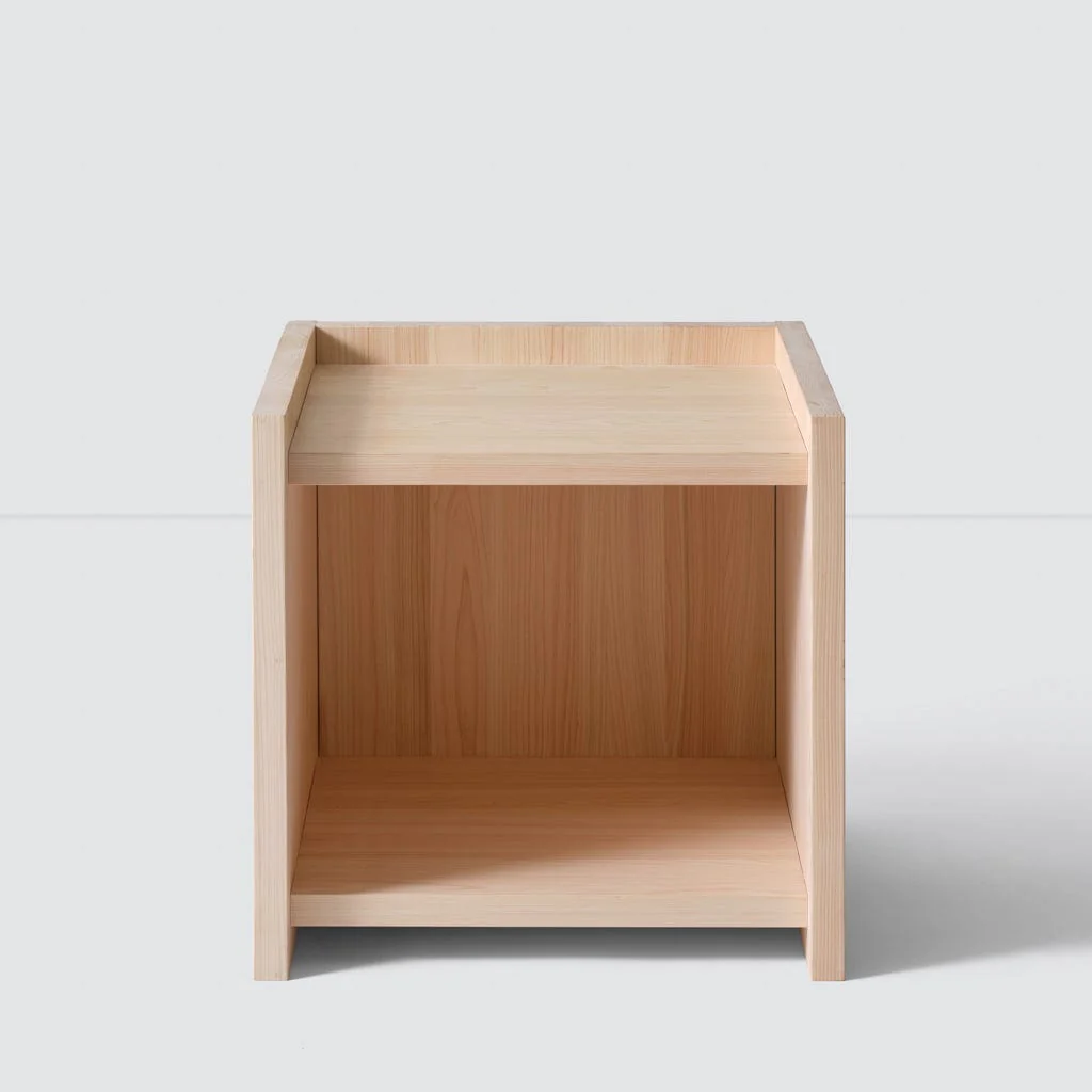 Hinoki Wood Nightstand - Image 3
