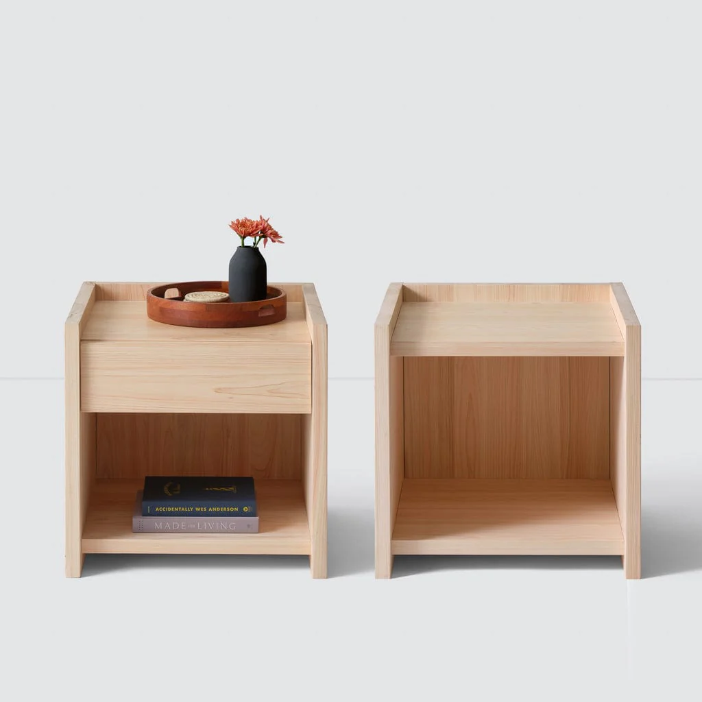 Hinoki Wood Nightstand - Image 4