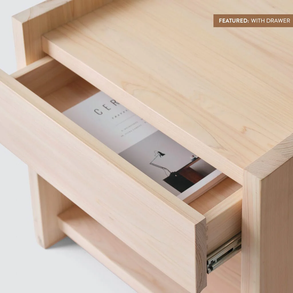 Hinoki Wood Nightstand - Image 7