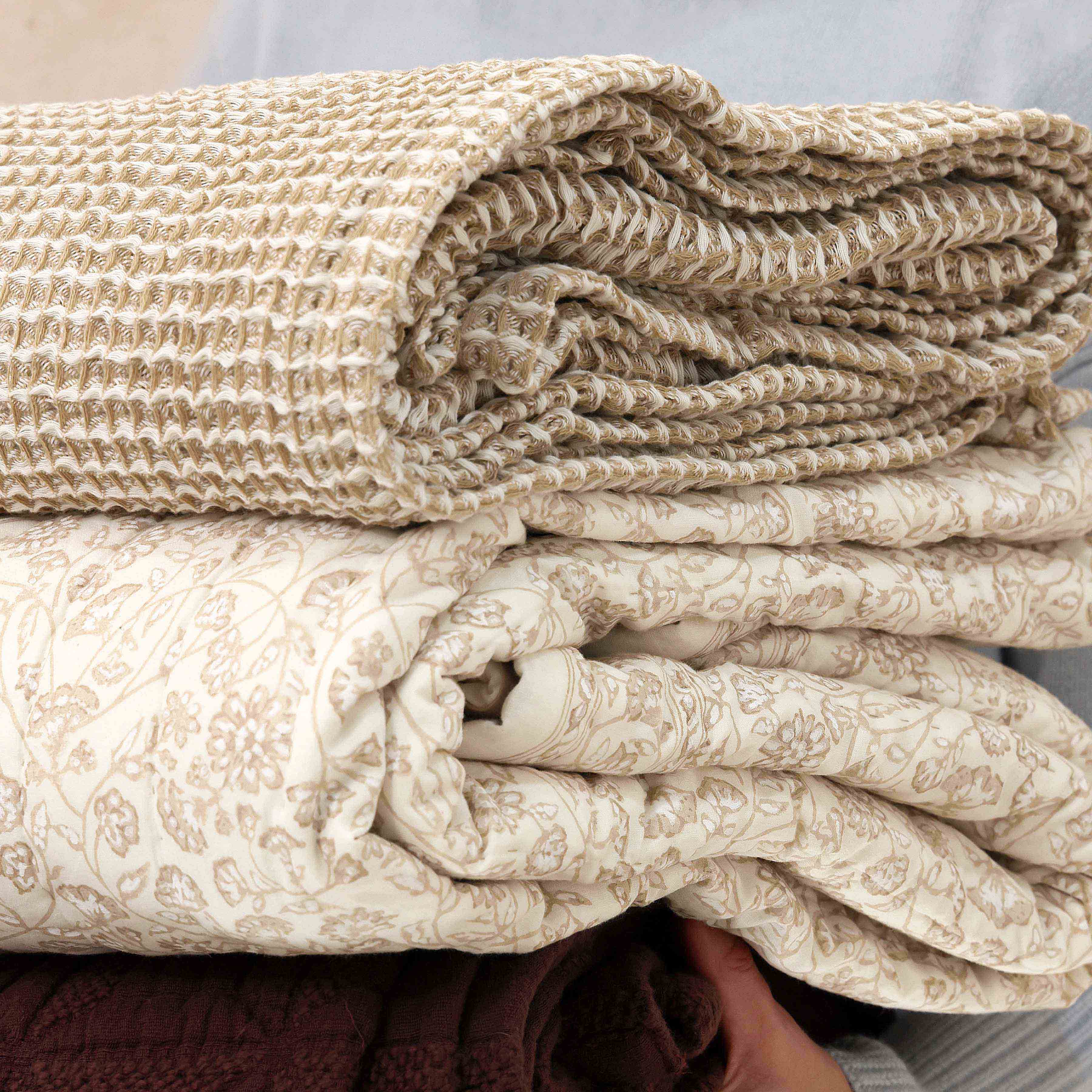 Imogen Waffle Blanket - Image 2