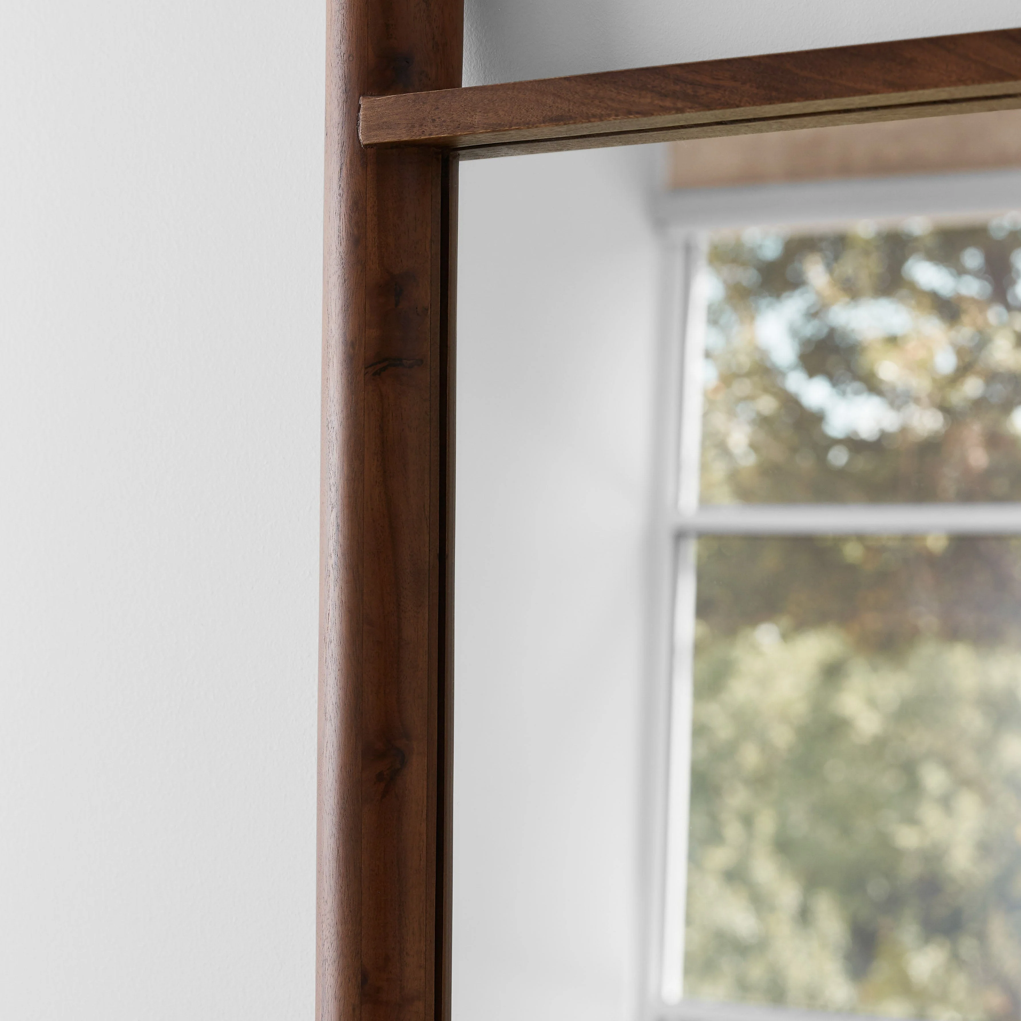 Johar Wood Floor Mirror - Image 5