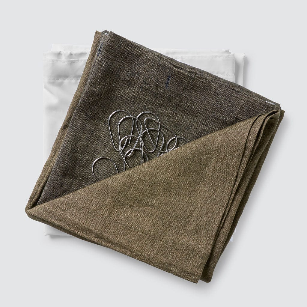 Kaveri Linen Shower Curtain - Image 3