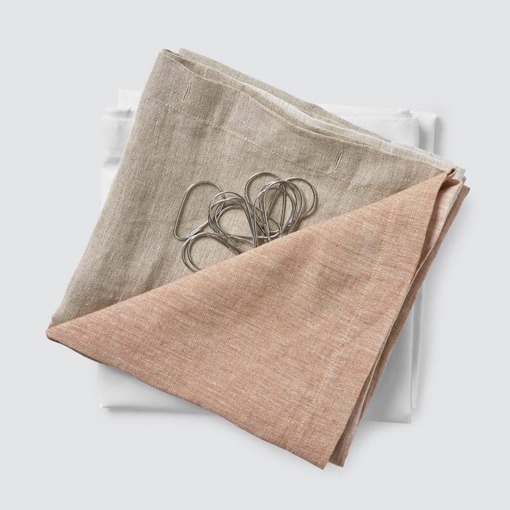 Kaveri Linen Shower Curtain - Image 6